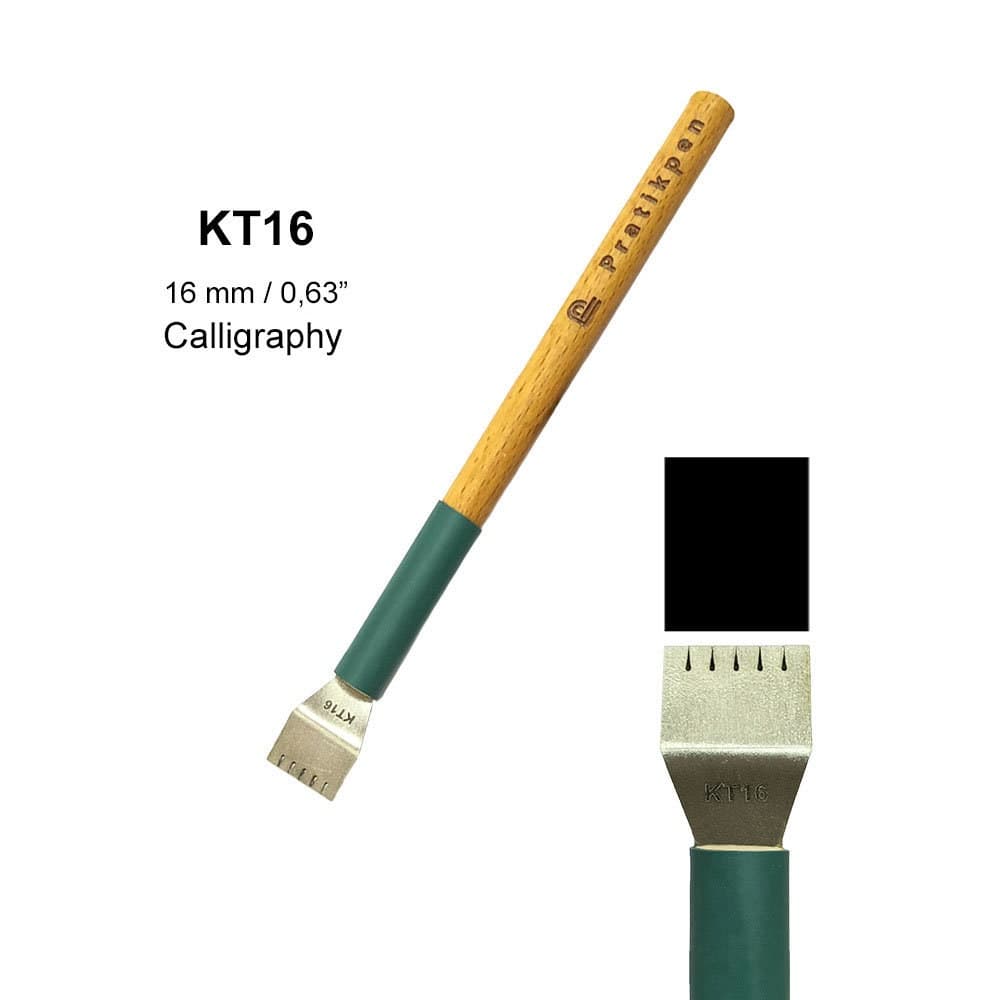 Personalized Pratikpen T Straight KT16 (16mm / 0.63") Hand Lettering Calligraphy Pen - image 3