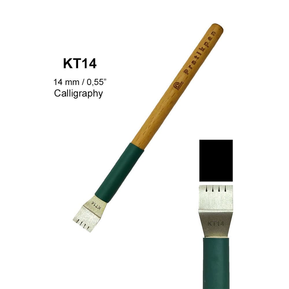 Custom Name Engraved Pratikpen K14 – T Straight, 14mm (0.55") Calligraphy Pen - image 3