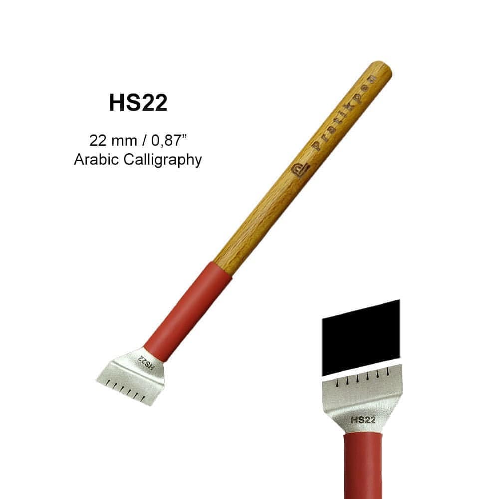 Personalized Arabic Calligraphy Pen -Jali Thuluth Steel Nib, Engraved Wood Handle - image 3