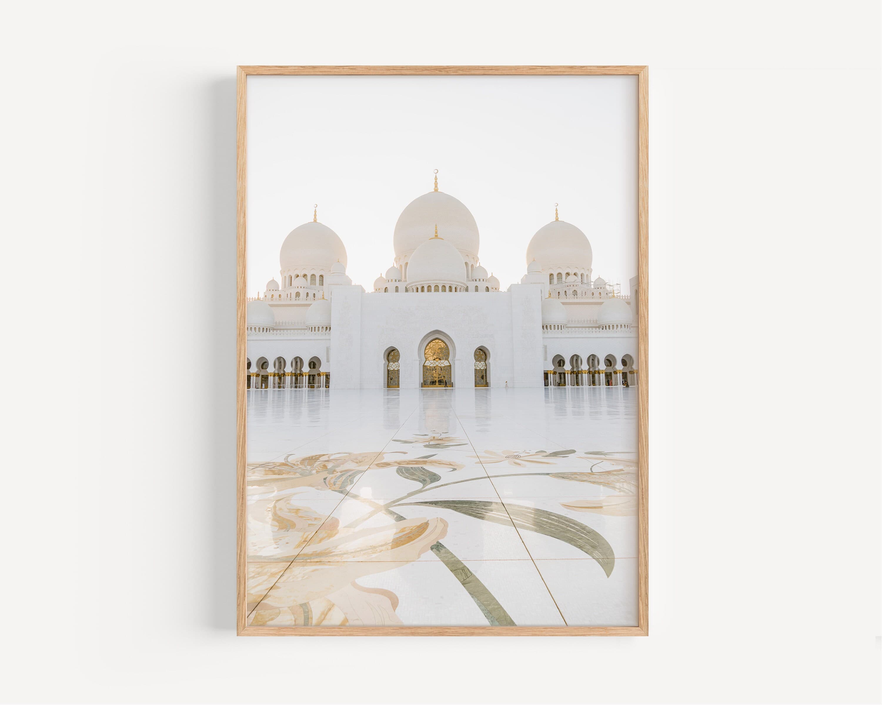 Sheikh Zayed Mosque Picture Canvas - Abu Dhabi- UAE - Islamic Canvas Poster - Islamic Wall Decor - Photography Canvas - Wall Art - Muslim - image 4