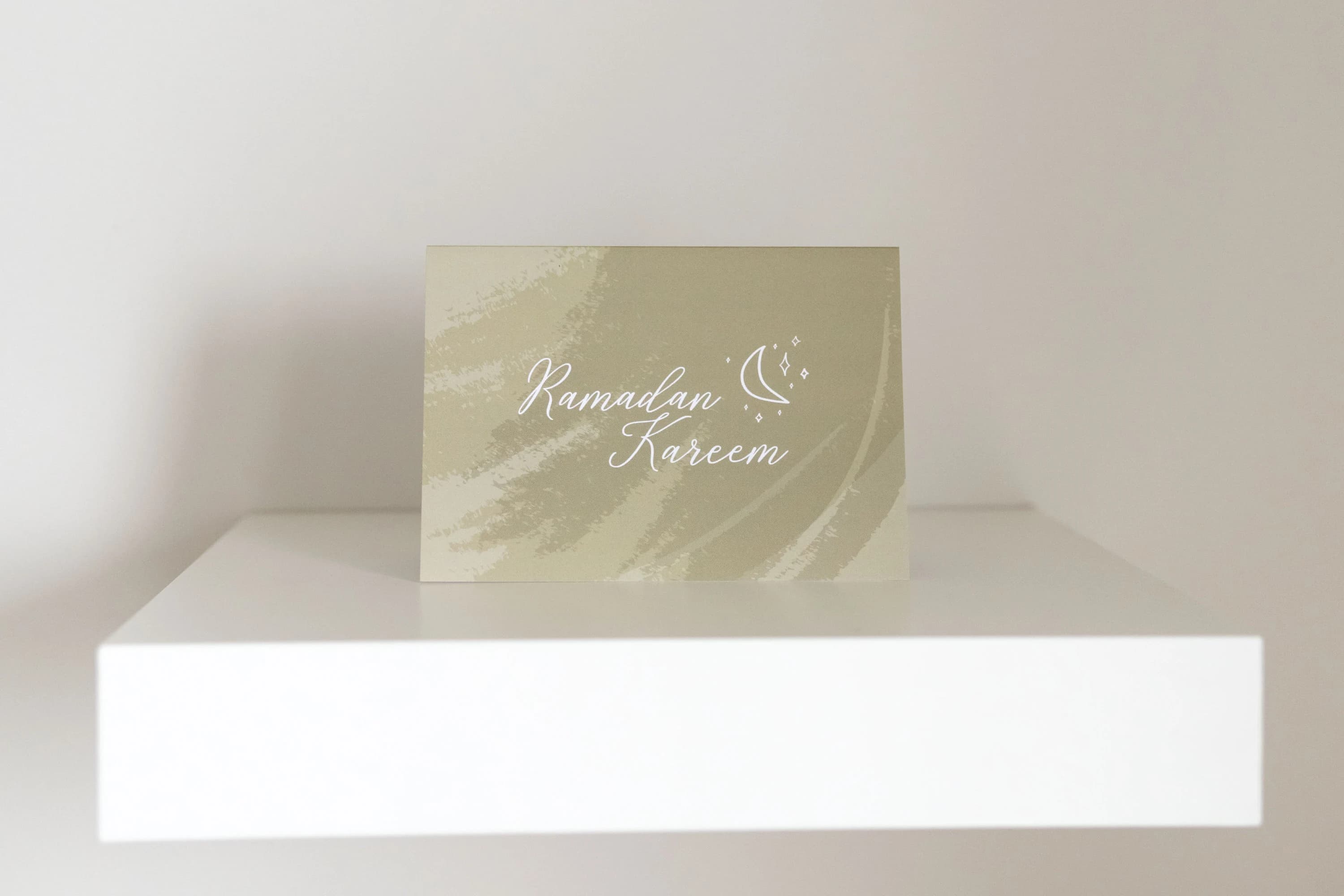 Ramadan Kareem Greeting Card Pack of 10 - Islamic Stationery - Modern Design - Muslim Gift - Month of Ramadan - image 3