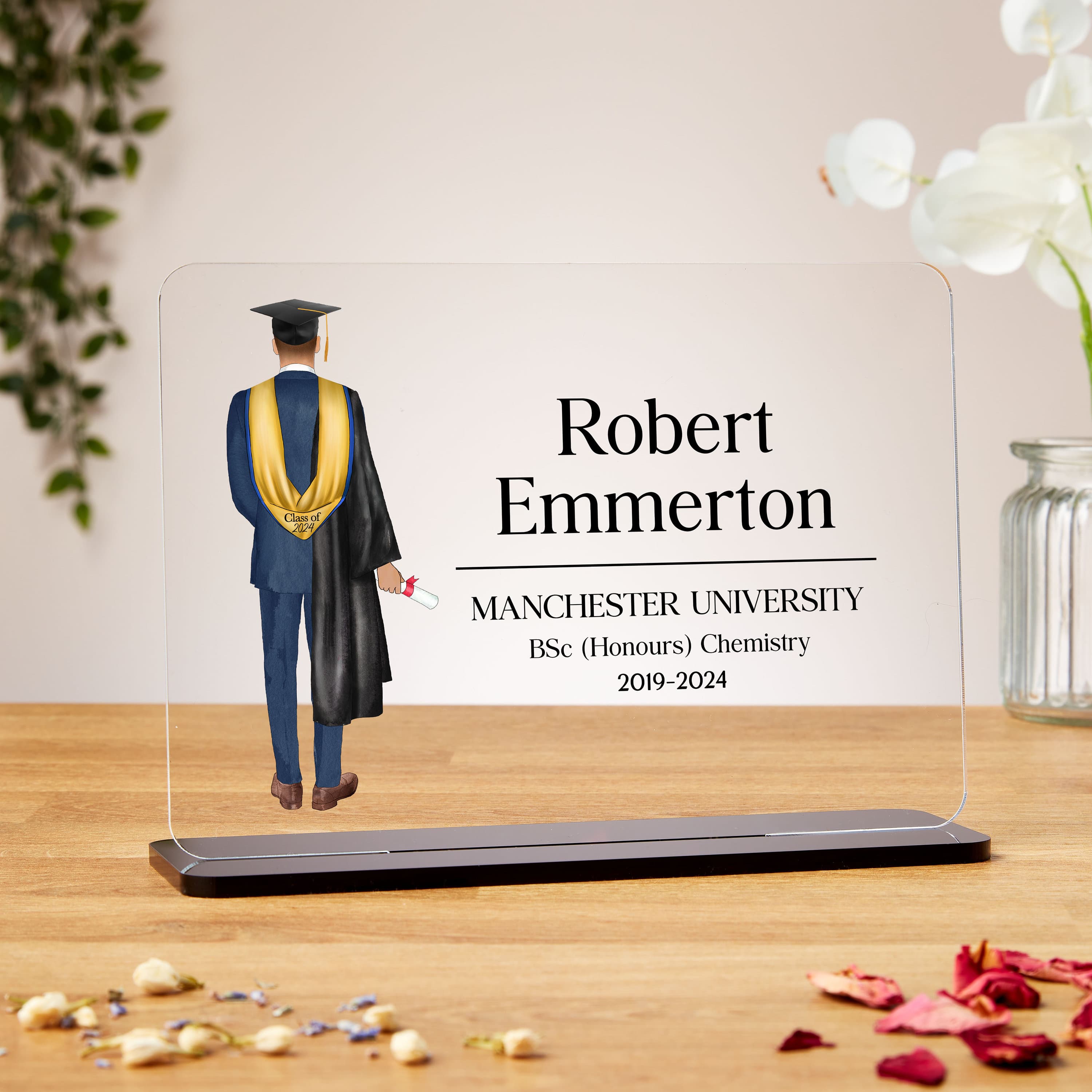 Male graduation gift, Muslim graduation gift, graduation gifts for him, graduation acrylic plaque, son graduation, brother, grandson, cousin