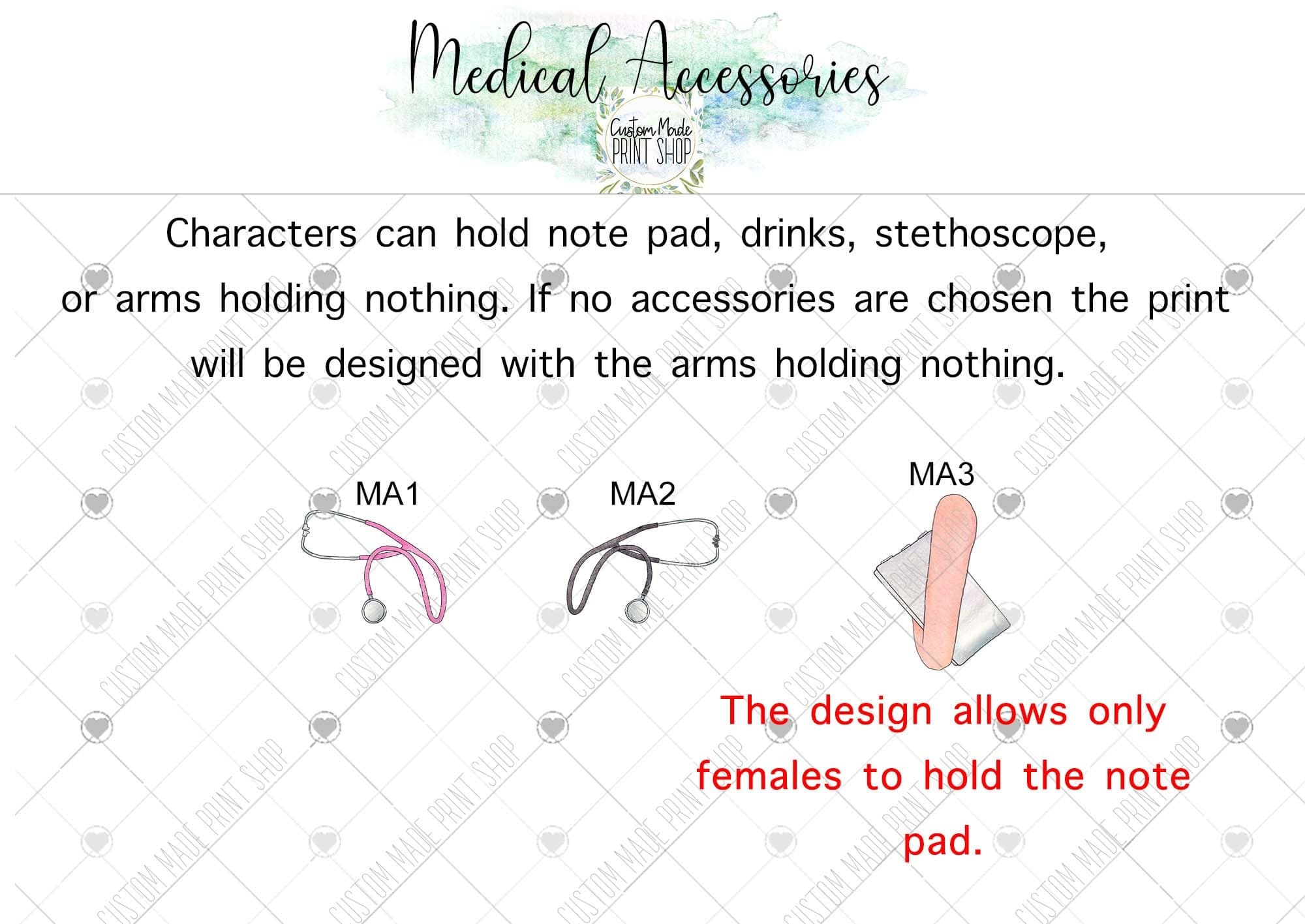 Personalised nurse print, colleague leaving gift, present for nurse, midwife gift, coworker, thank you nurse gift, nurse team gift, congrats - image 5