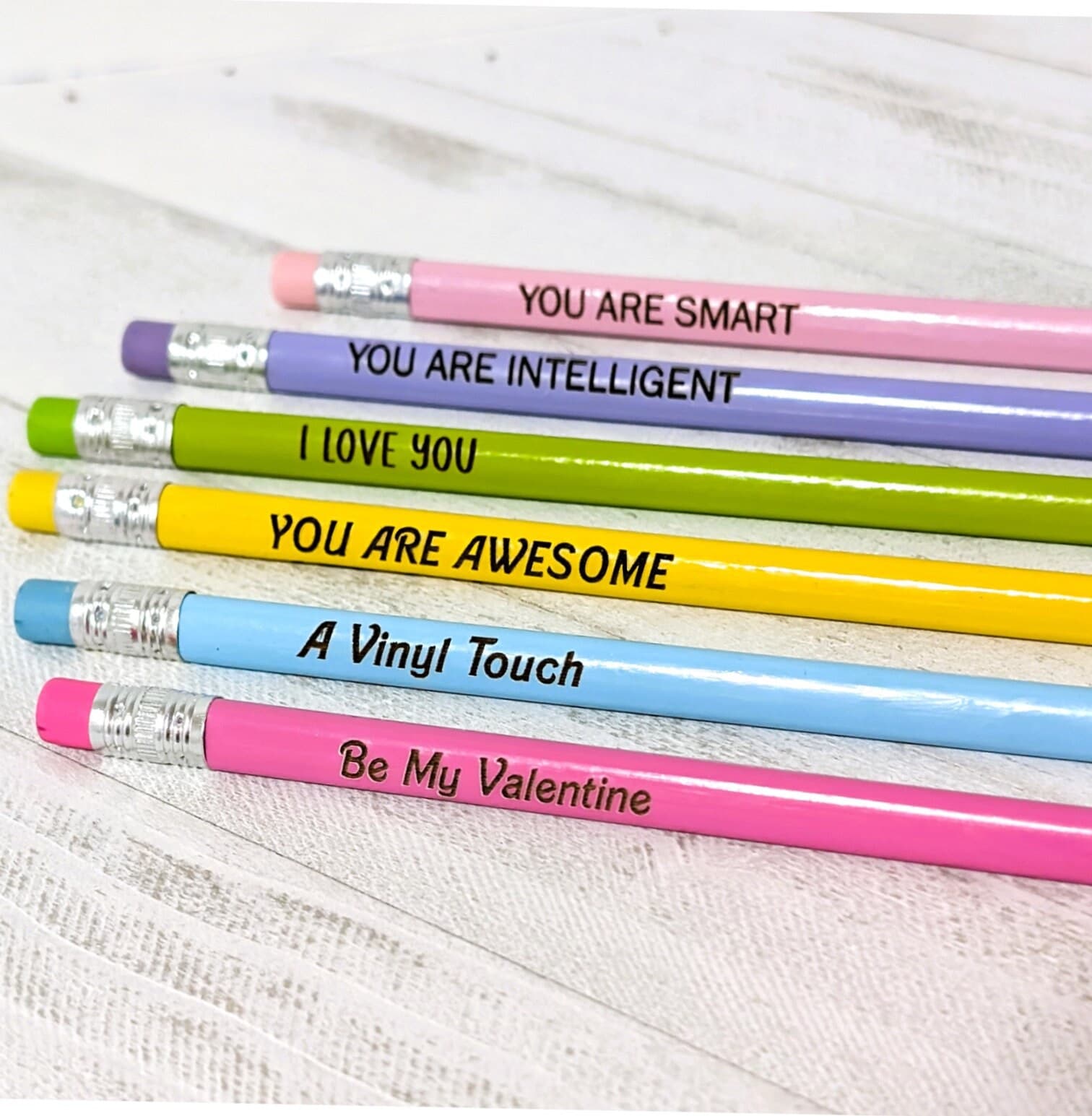 Laser Engraved Personalized Pencils: Teacher & Party Favors - image 3