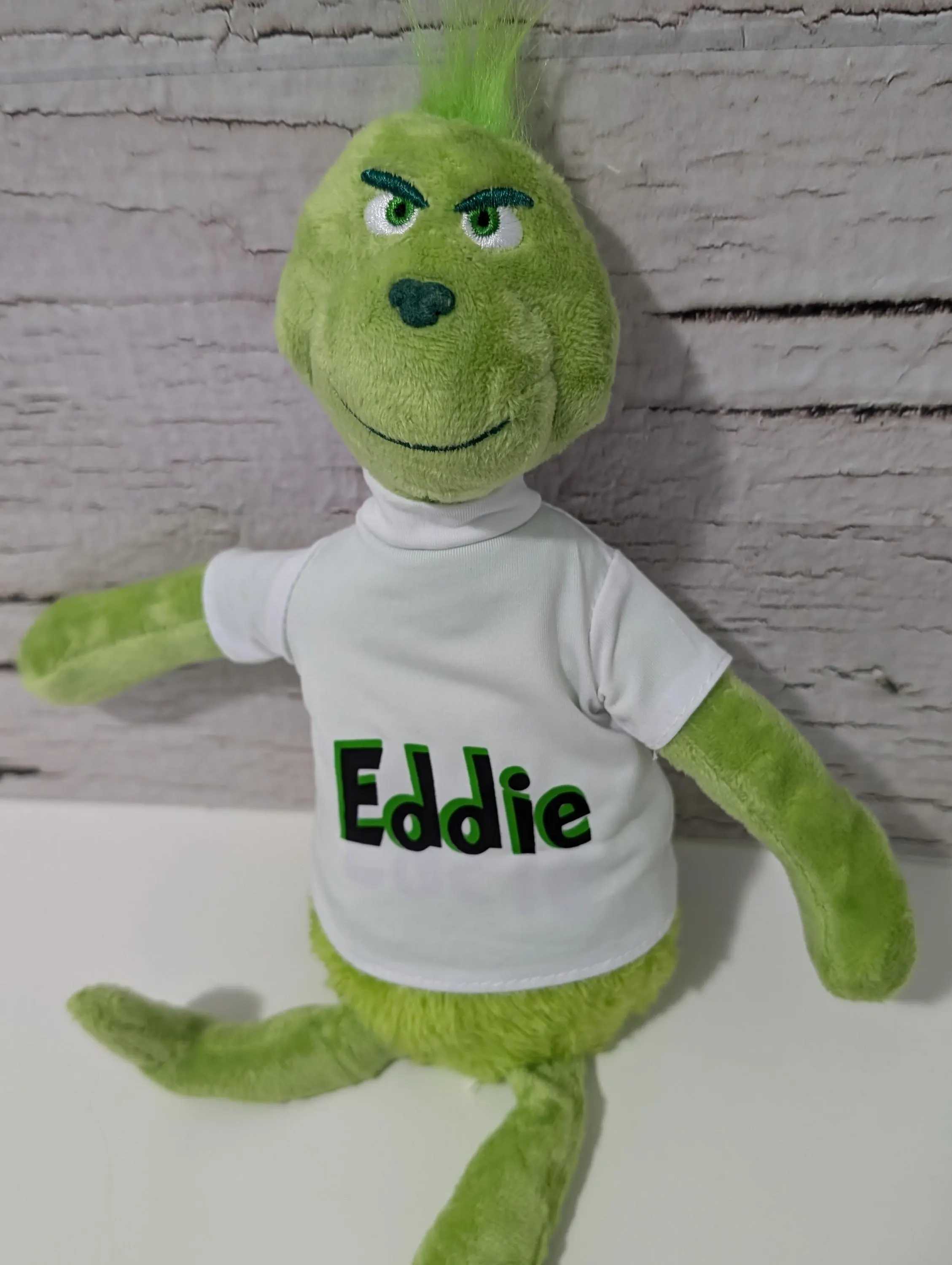 Personalized Grinch Plush: Christmas Stuffy, Holiday Decor (DUTY/TARIFF FREE) - image 4
