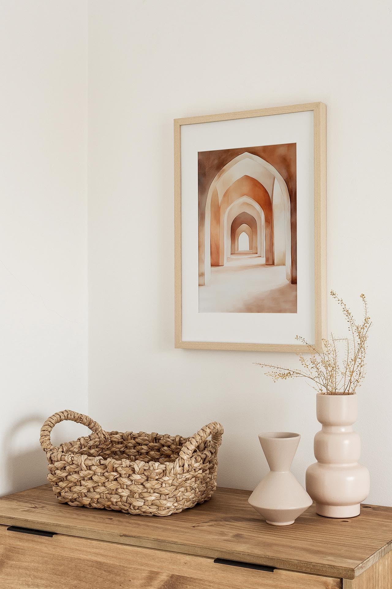 Mosque watercolour art print, Islamic wall art - image 2