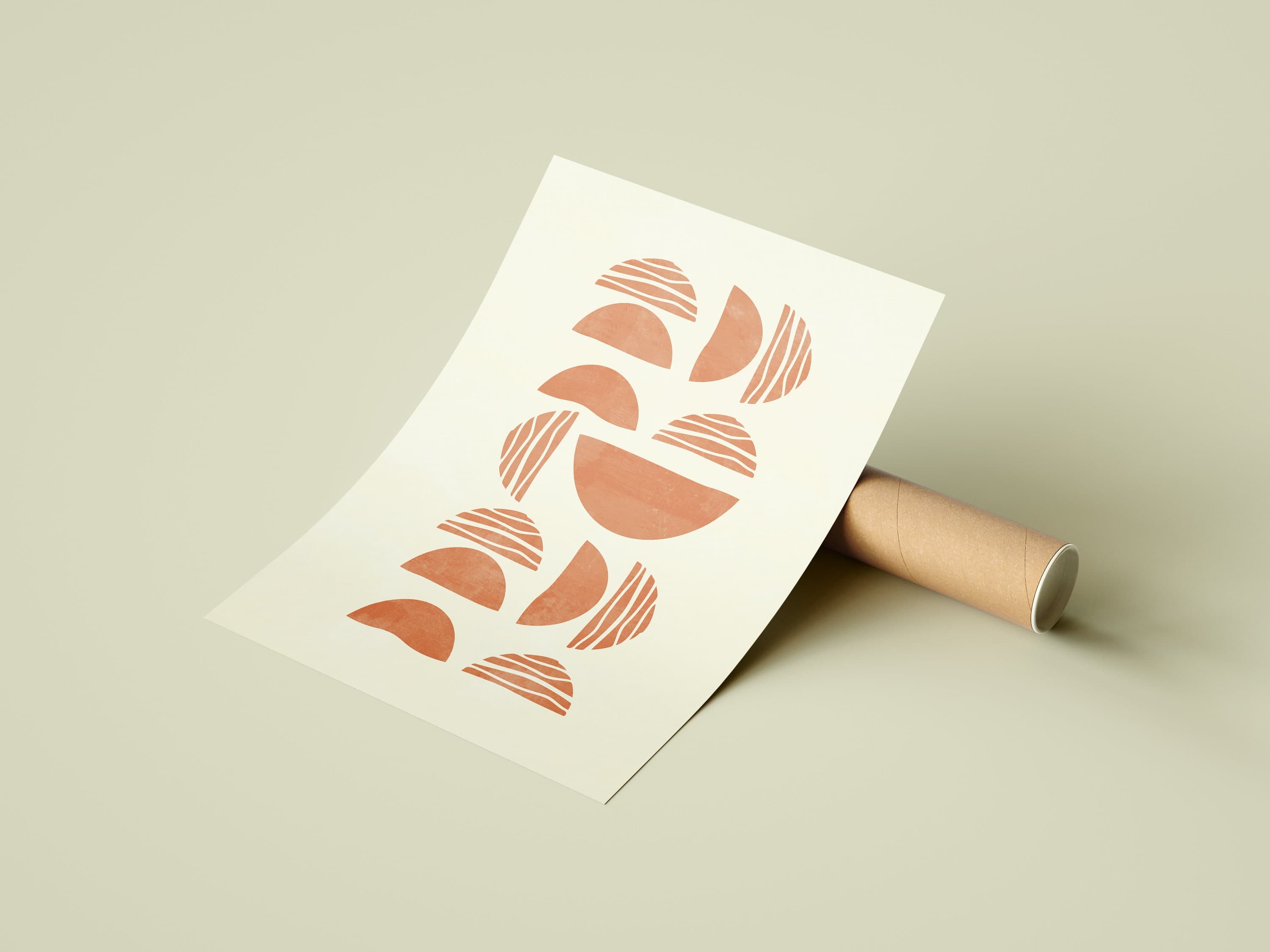 Abstract Bohemian Pattern Wall Art - image 4