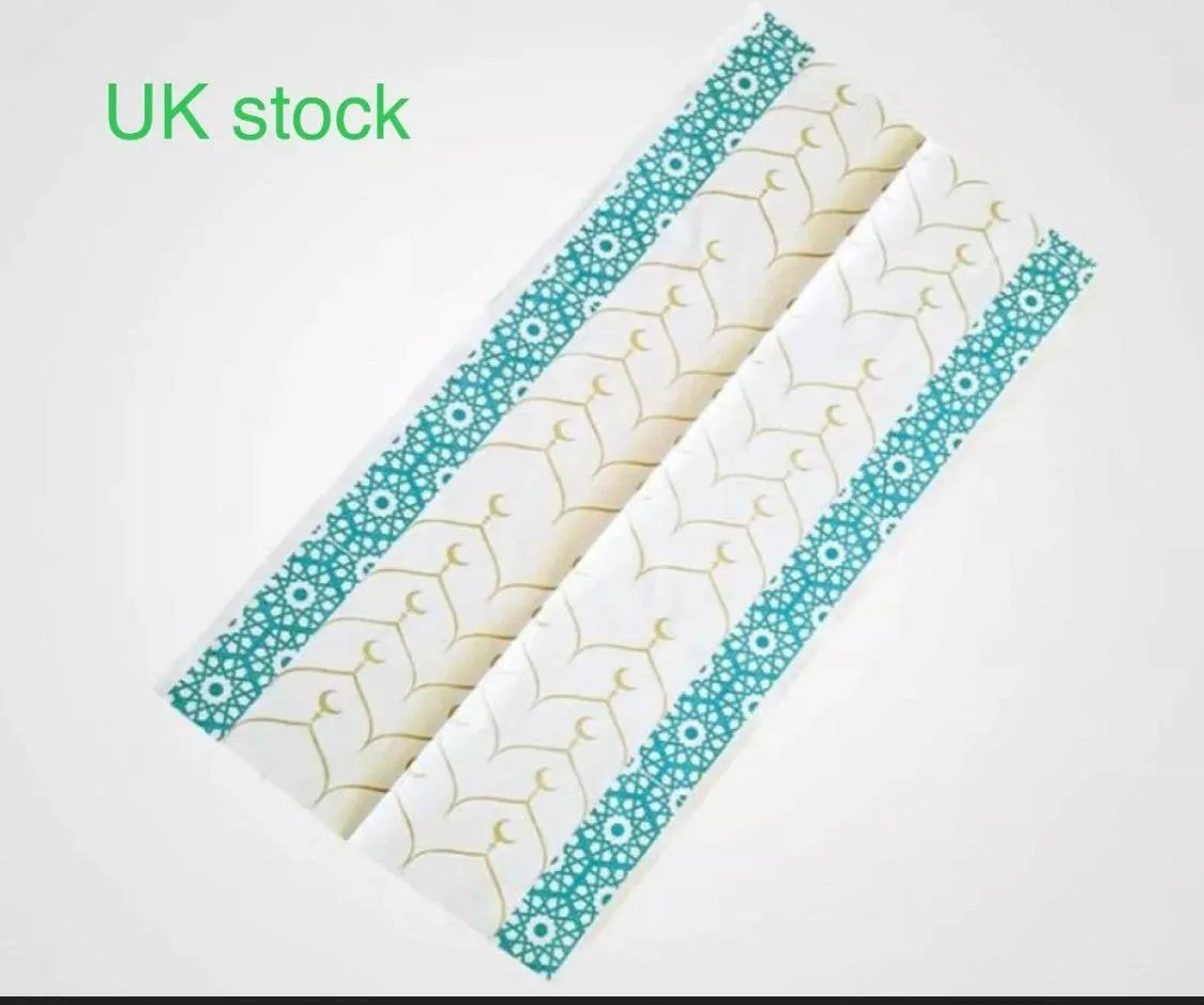 12 pcs disposable and hygienic mat rug size 115 x 60 cm prayer mat
