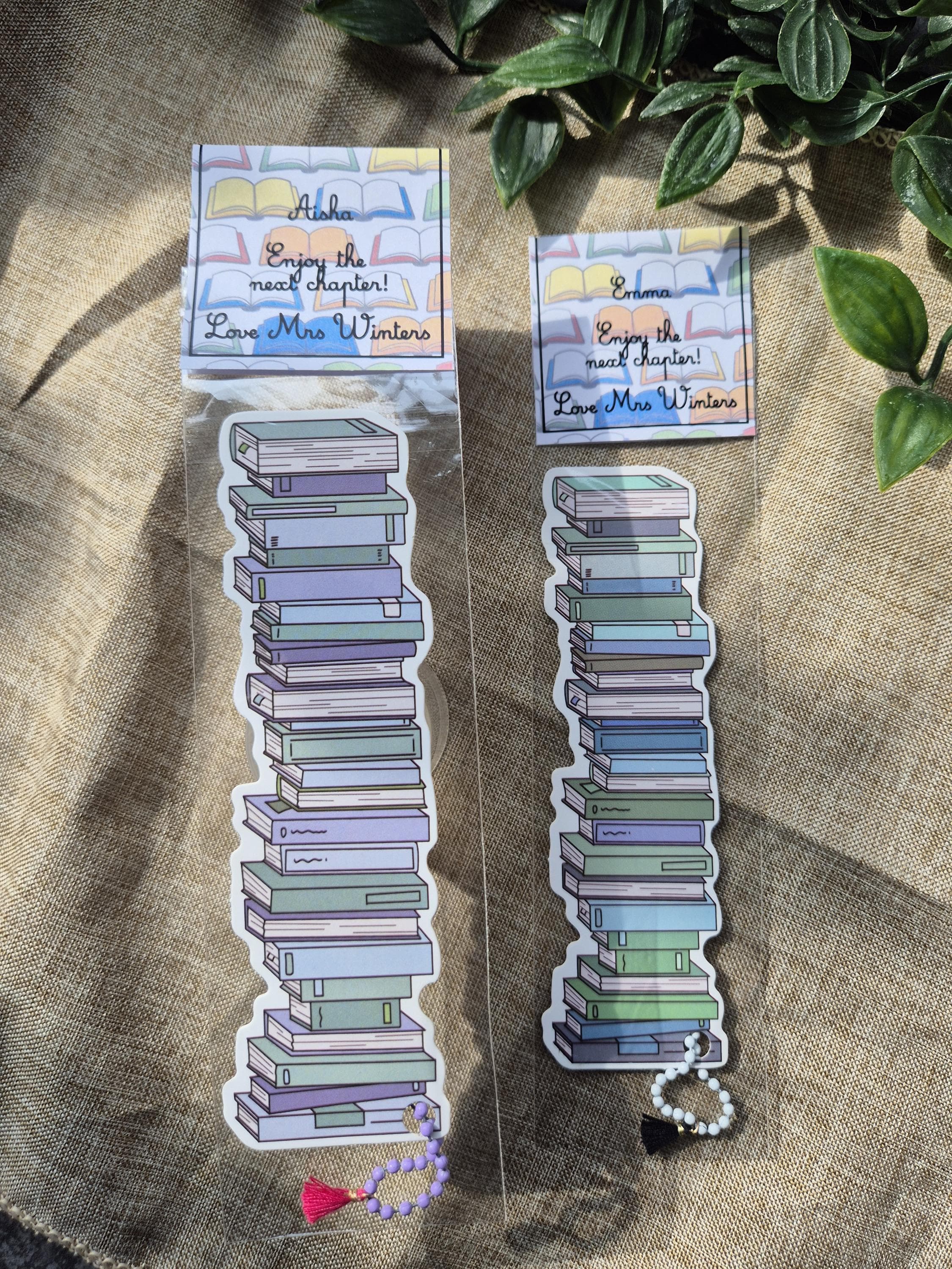 Personalised Bookmarks with Mini Tassel for Students | Personalised End of Term Gift | Bookmarks for Students | Class Gifts | Bookmarks - image 4