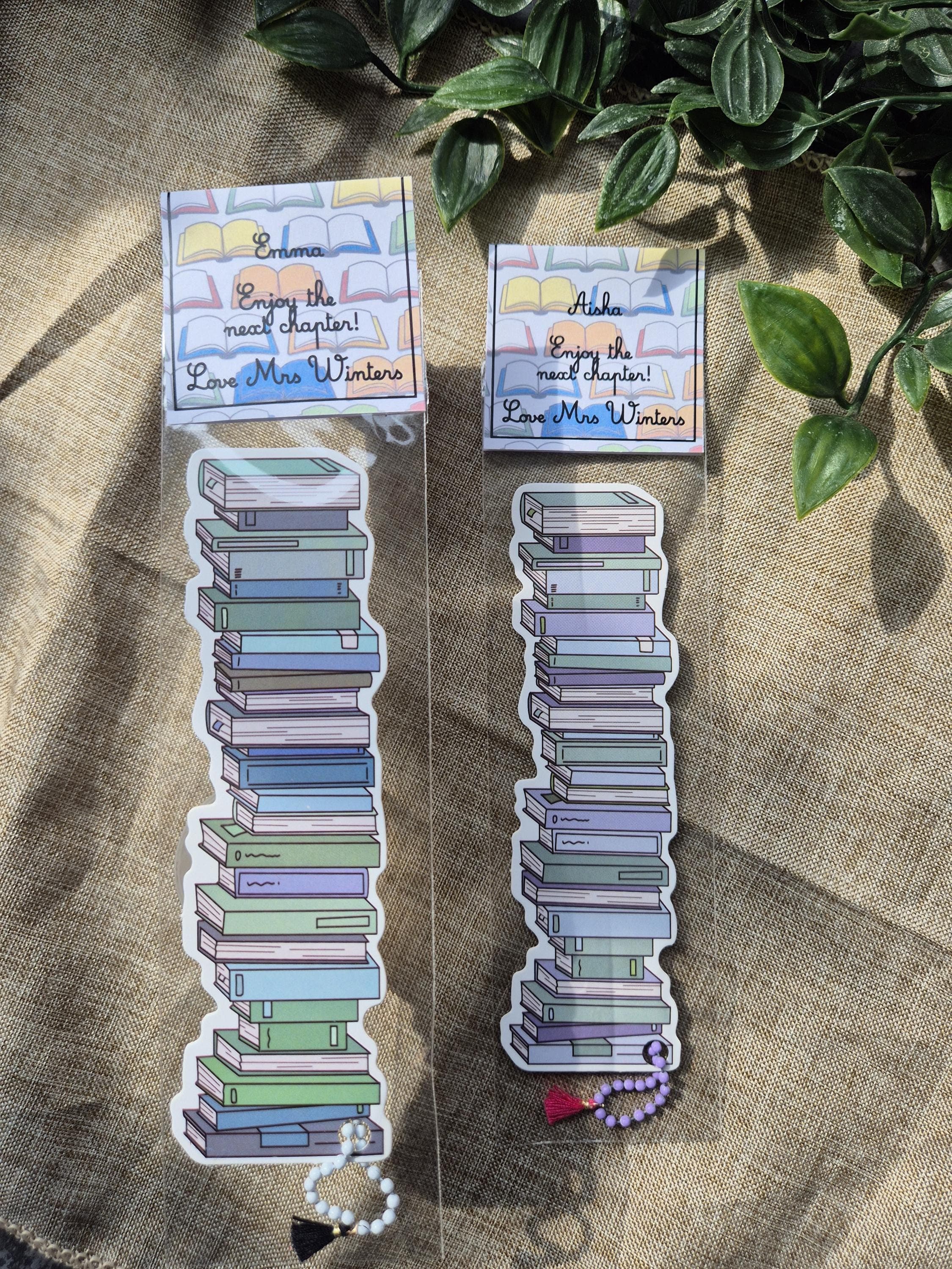 Personalised Bookmarks with Mini Tassel for Students | Personalised End of Term Gift | Bookmarks for Students | Class Gifts | Bookmarks - image 5