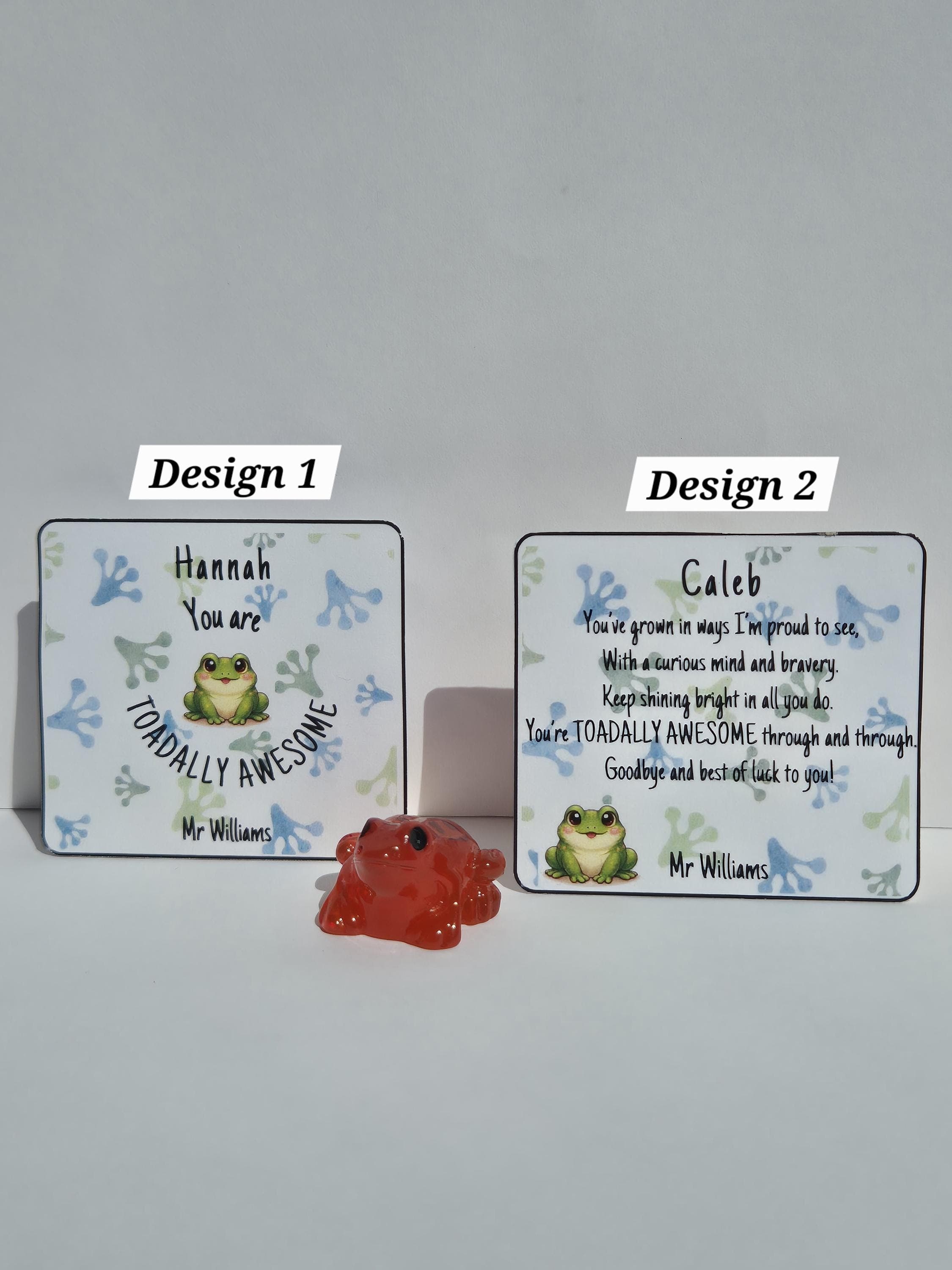 Mini Toad Keepsake | School Leaver Gifts | End of Year Gifts for Students | Toad-ally Awesome | Gifts for Students | Class of 2026 | - image 3