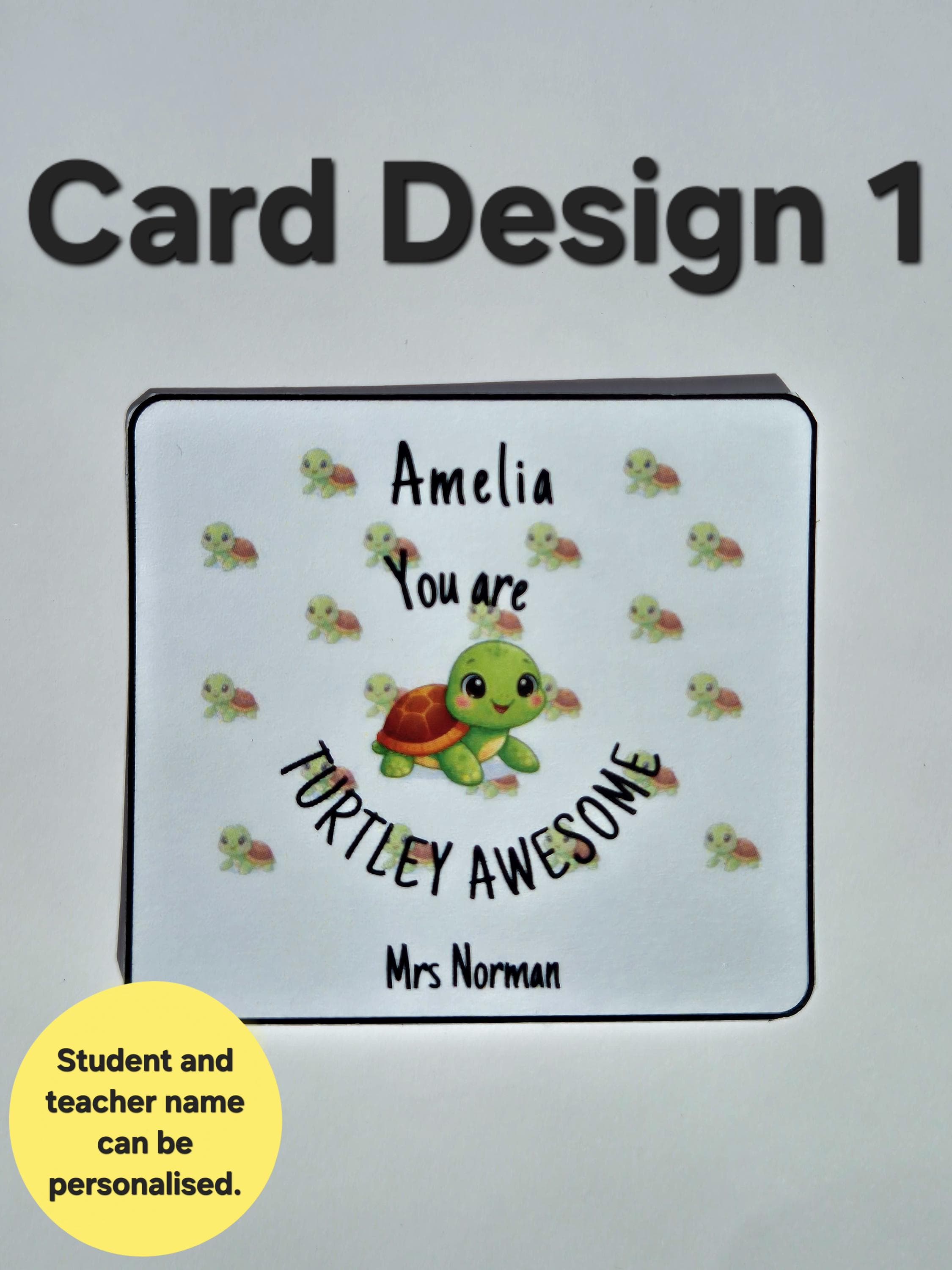 School Leaver Gifts | Turtley Awesome | End of Year Gift for Students | Turtles | Mini Turtle Keepsake | Gifts for Students | Class of 2026 - image 5