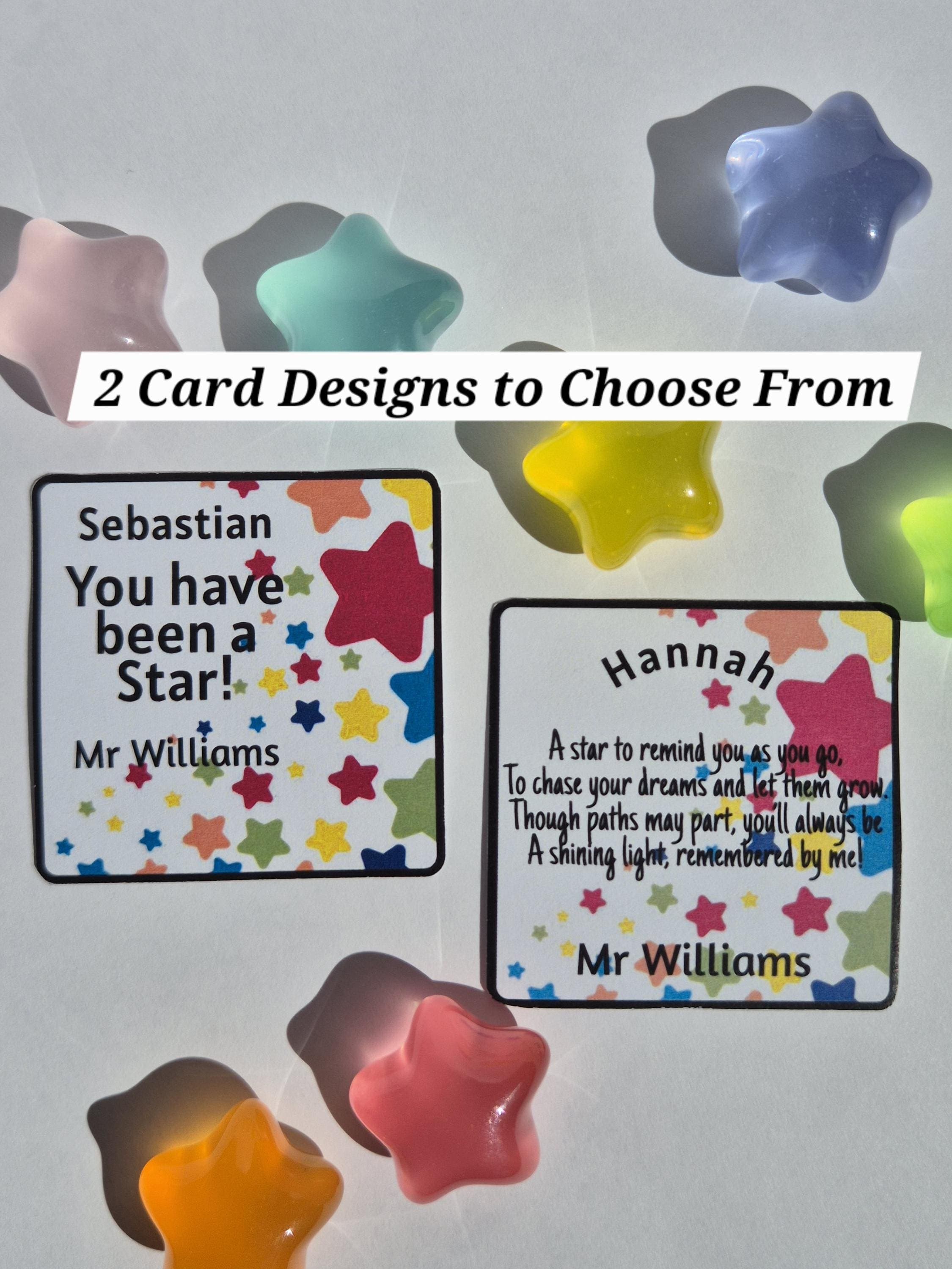 Glow in the Dark Star Keepsake | School Leaver Gifts | End of Year Gifts for Students | Gifts for Students | Class of 2026 | Leavers 2026 - image 3