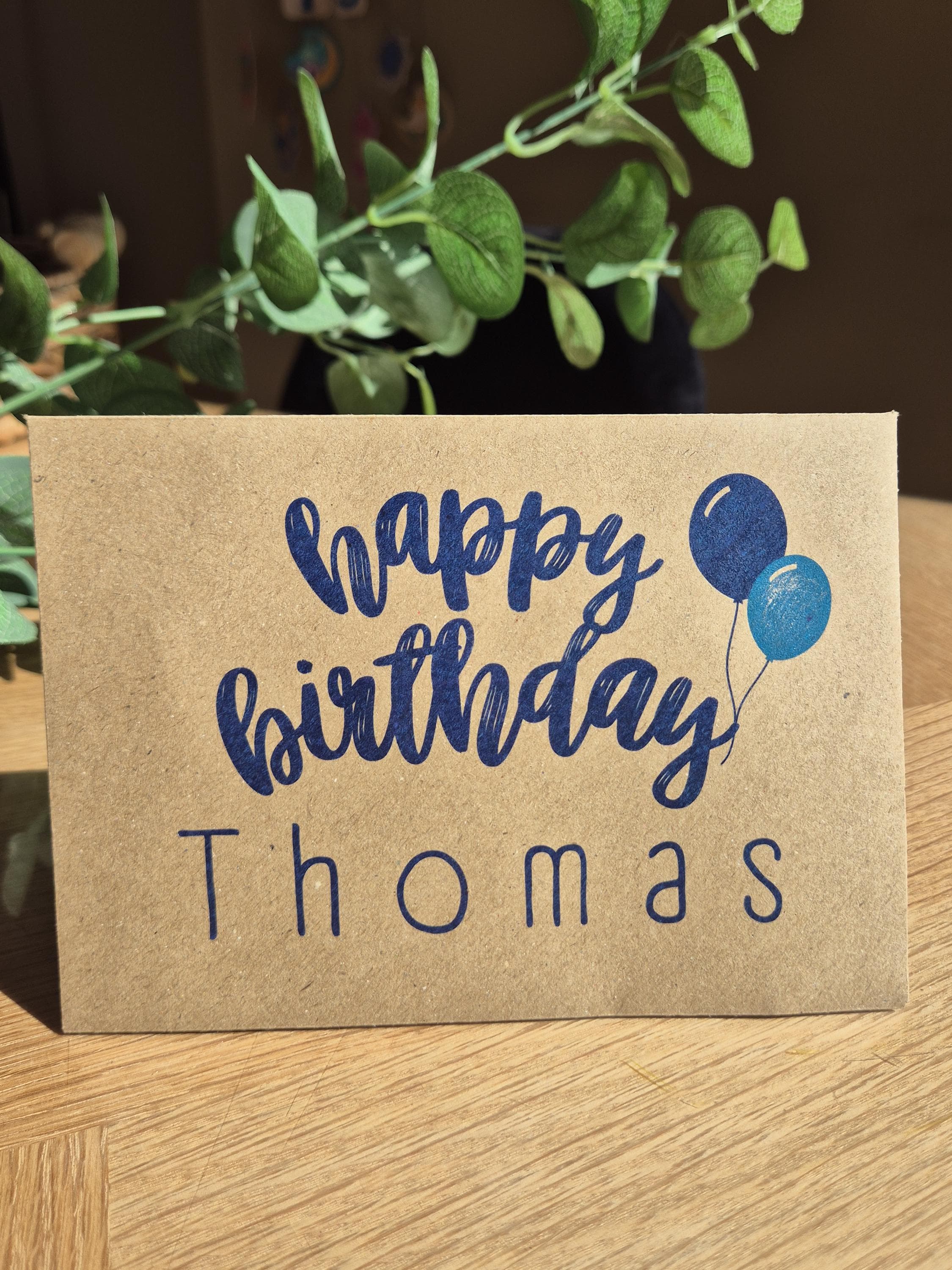 Personalized Birthday Money Envelope:  C6 Size - image 3
