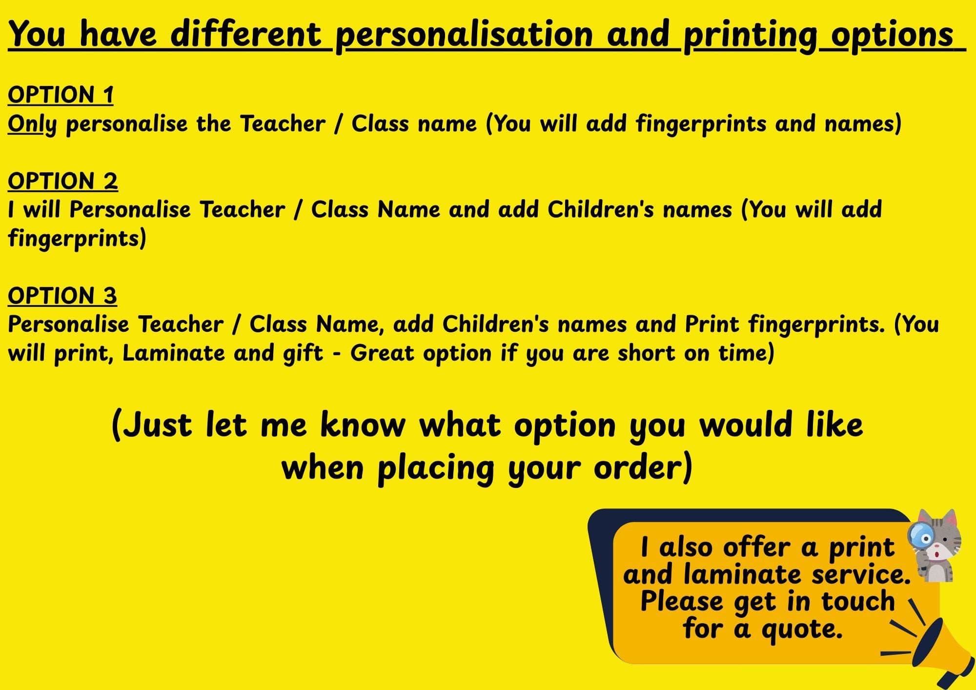 Frog Fingerprint Art Class Gift: Personalized End of Year Print (Digital Download) - image 5