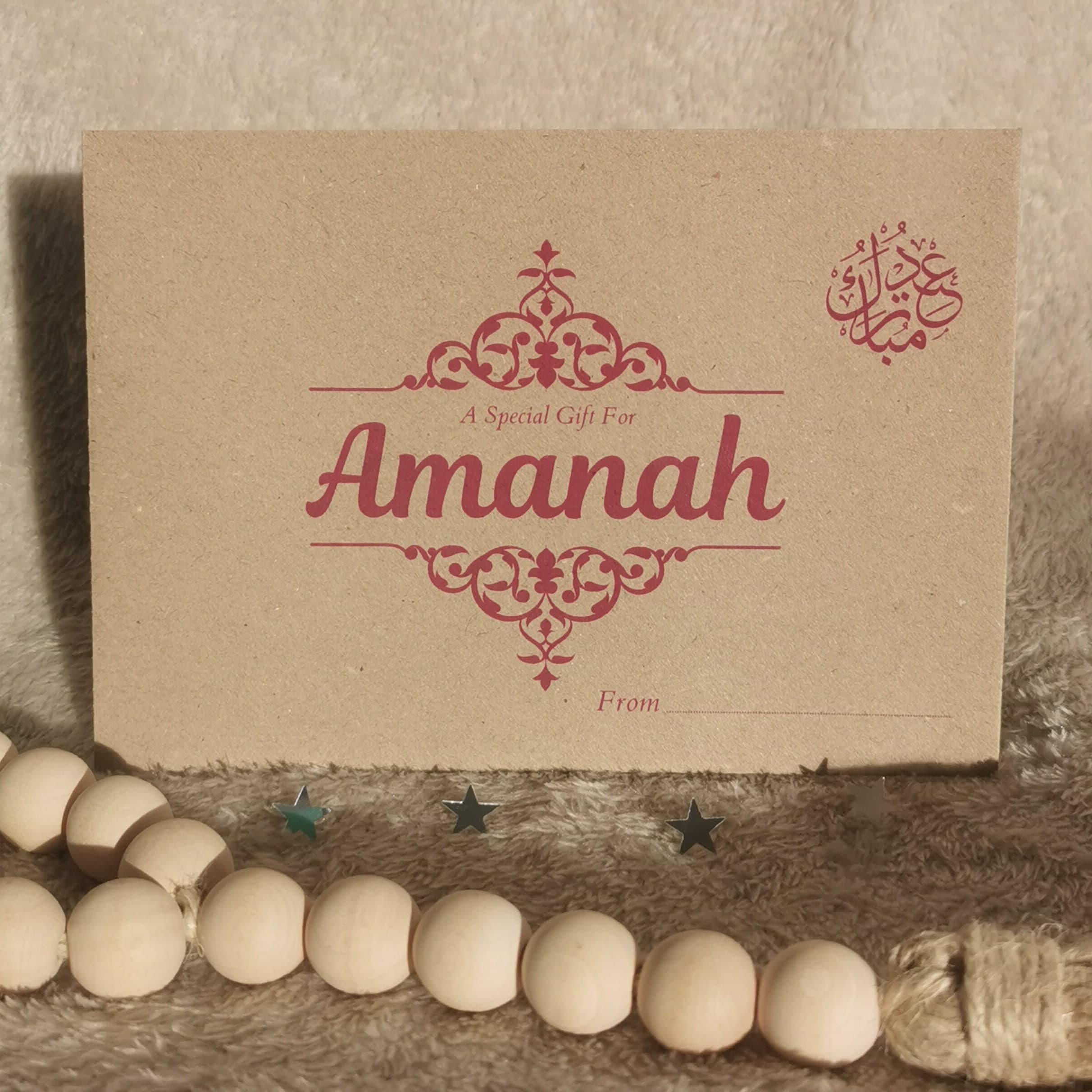 Eidi Money Envelope | Personalised Eidi Money Envelope | Islamic Money Envelope | Eid Money Envelope | Muslim Money Gift envelope | - image 4