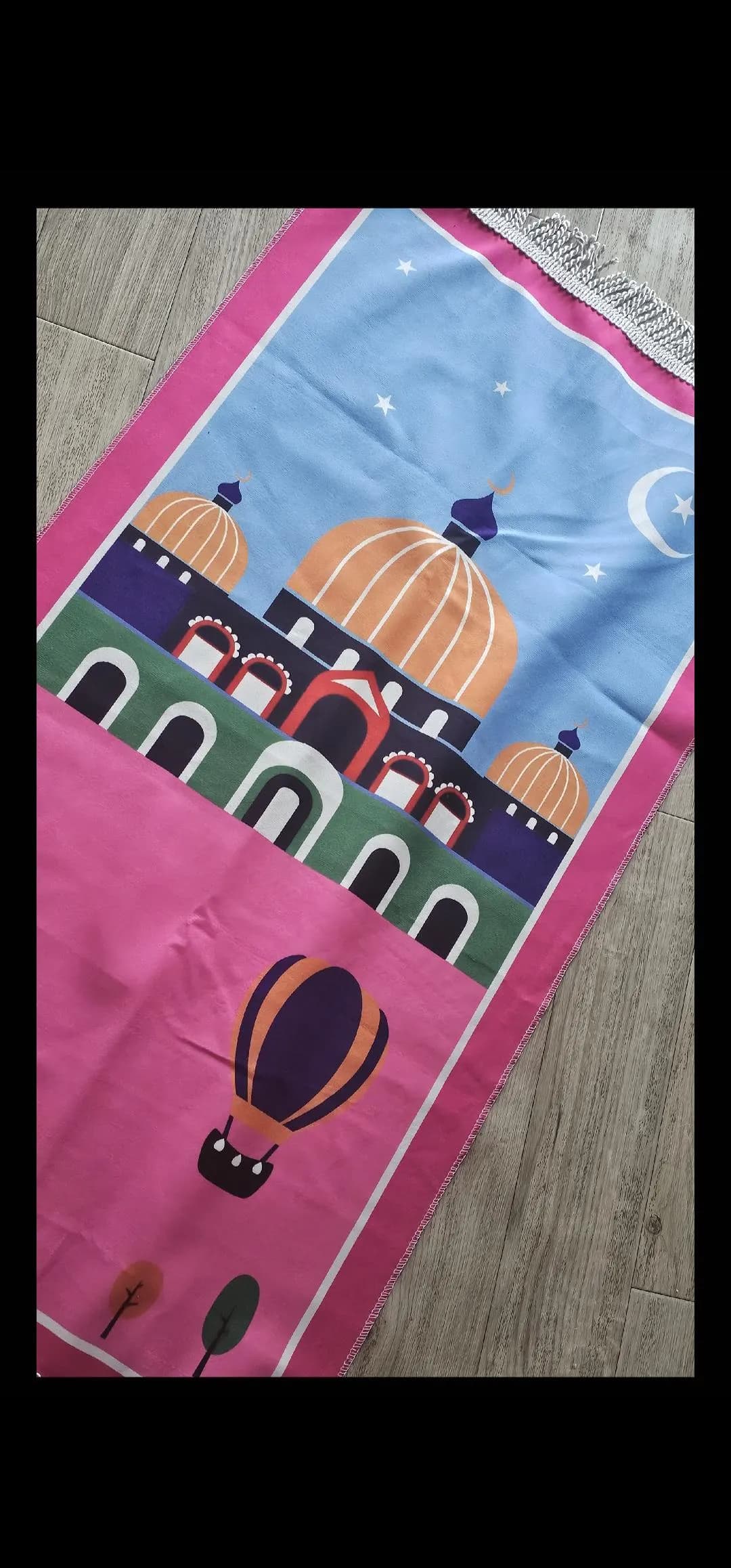Kids Islamic Prayer Mat – Personalised Mini Sajada Custom Name | Ramadan & Eid Gift - image 4