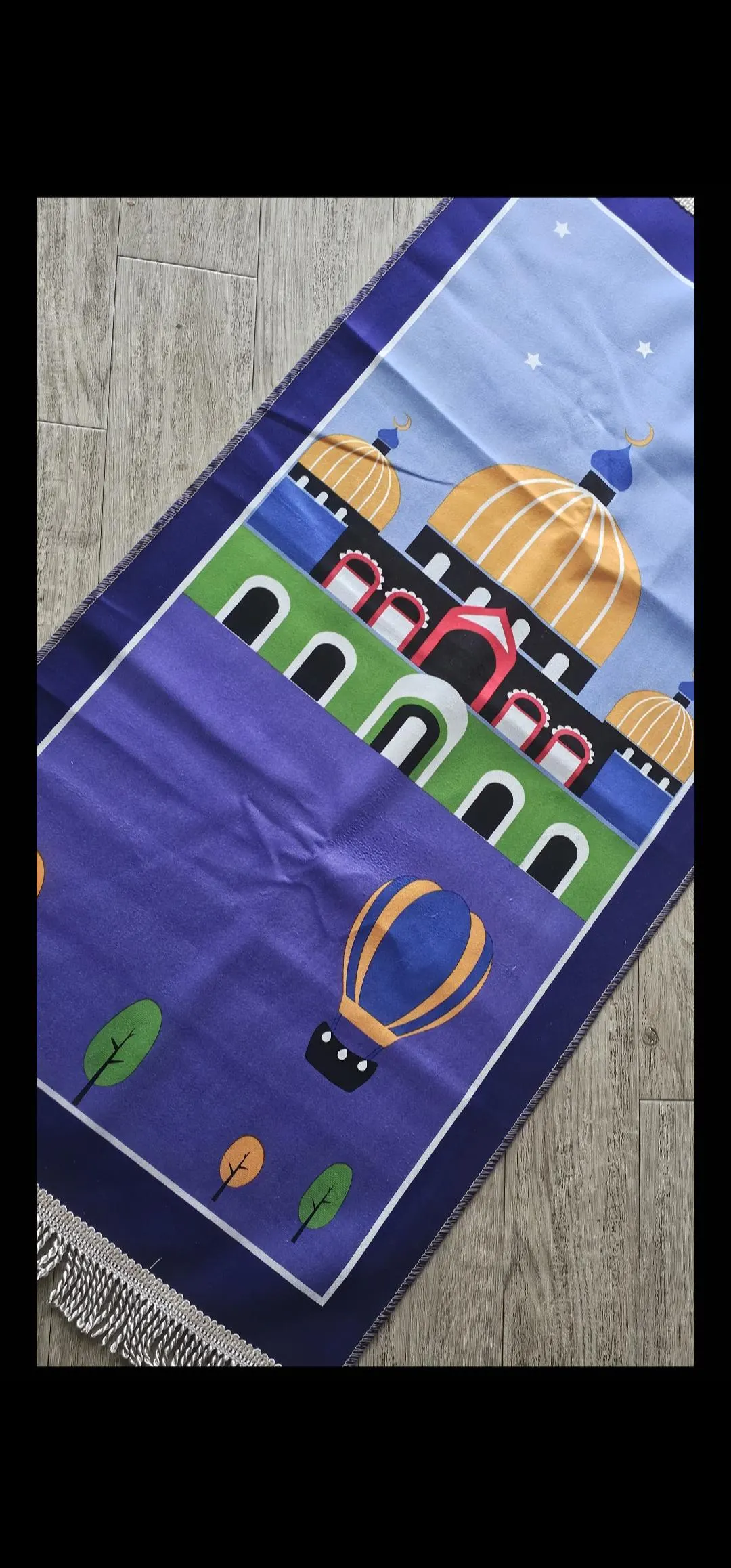 Kids Islamic Prayer Mat – Personalised Mini Sajada Custom Name | Ramadan & Eid Gift - image 3