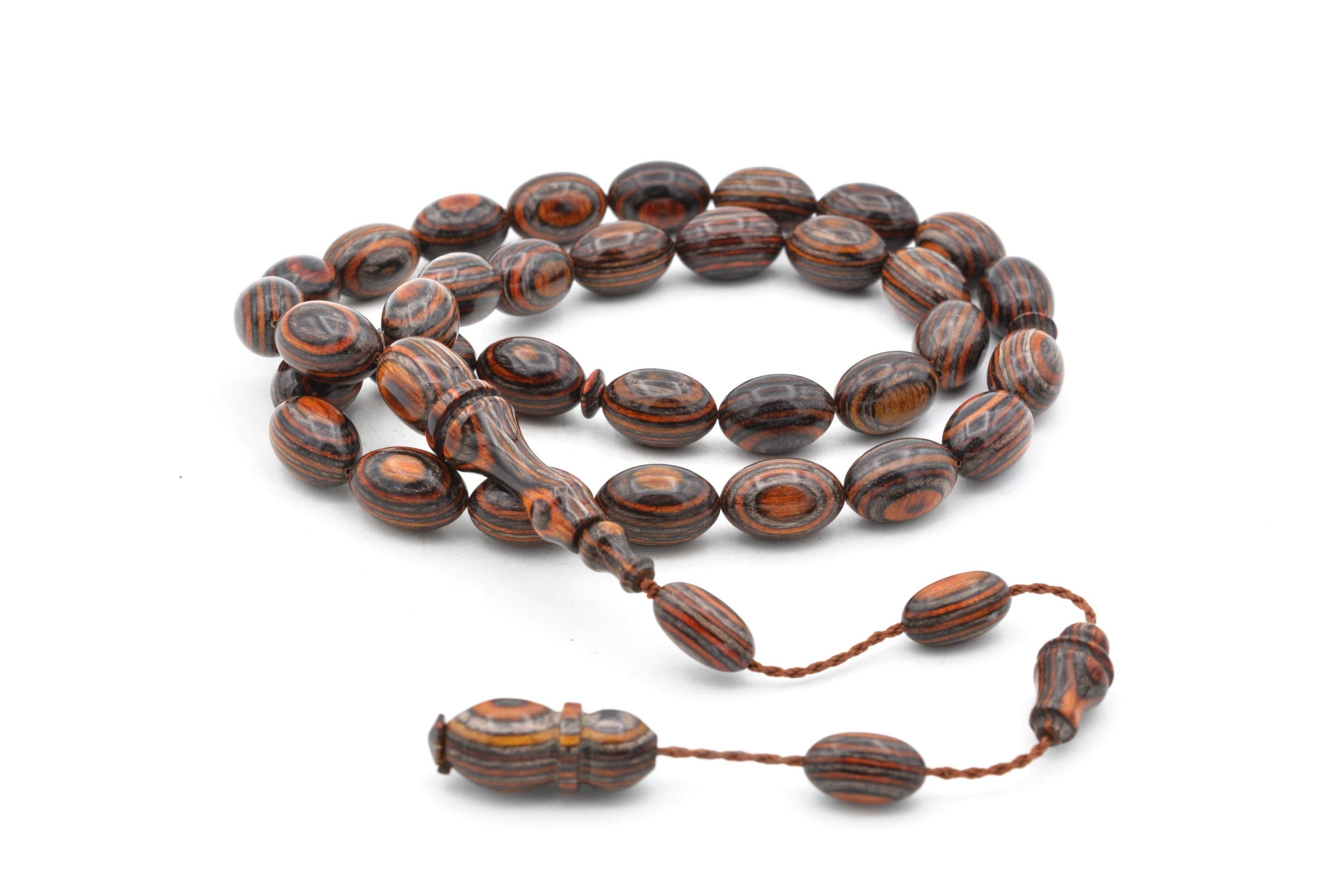 Natural Camphor Wood 33 Beads Tasbih, Camphor Tasbih, Misbaha, Camphor Tasbeeh, Camphor Rosary, Tesbih, Kafur Ağacı, Islamic Prayer Beads 0 - image 5
