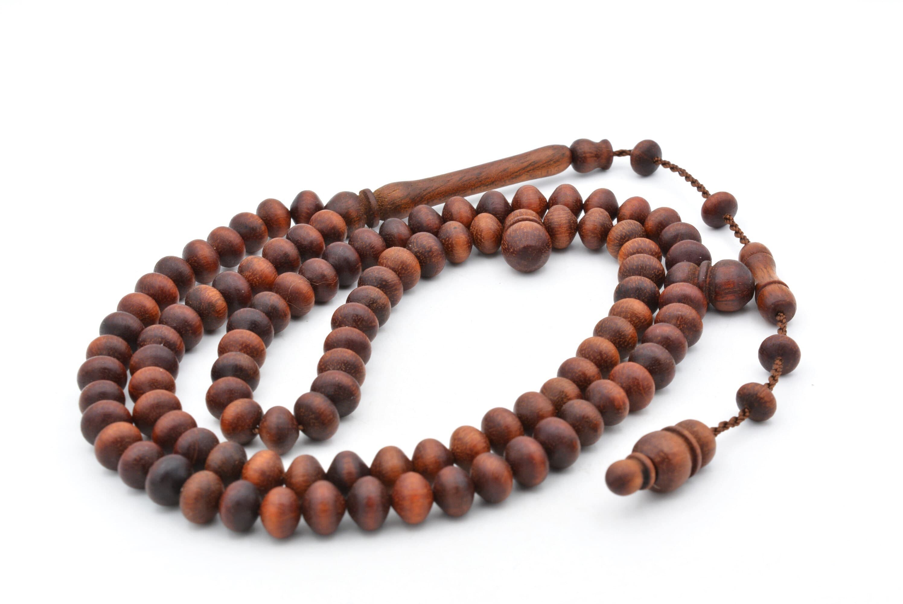 Carob Tree 99 Beads Islamic Prayer Beads, Carob Tree Rosary, Mulberry Tree 99 Beads Islamic Prayer Beads, Mulberry Tree Rosary, Tasbih Sibha - image 4