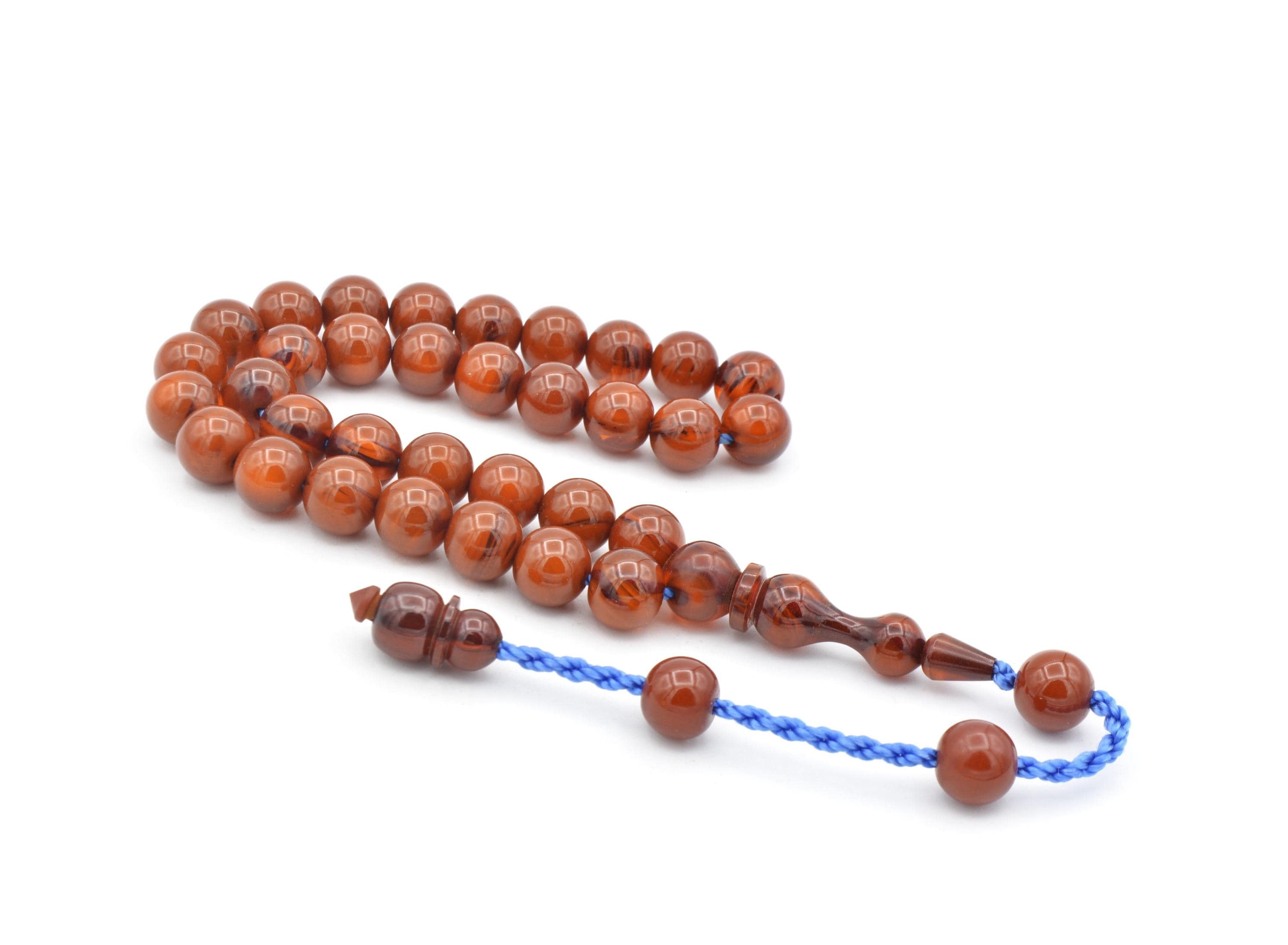 Moire Tightening Amber Tasbih 33 Beads, Islamic, Misbaha, Rosary, Tasbeeh, Muslim, Tasbih, Sibha, Faturan Tasbih,Muslim Gift, Prayer Beads