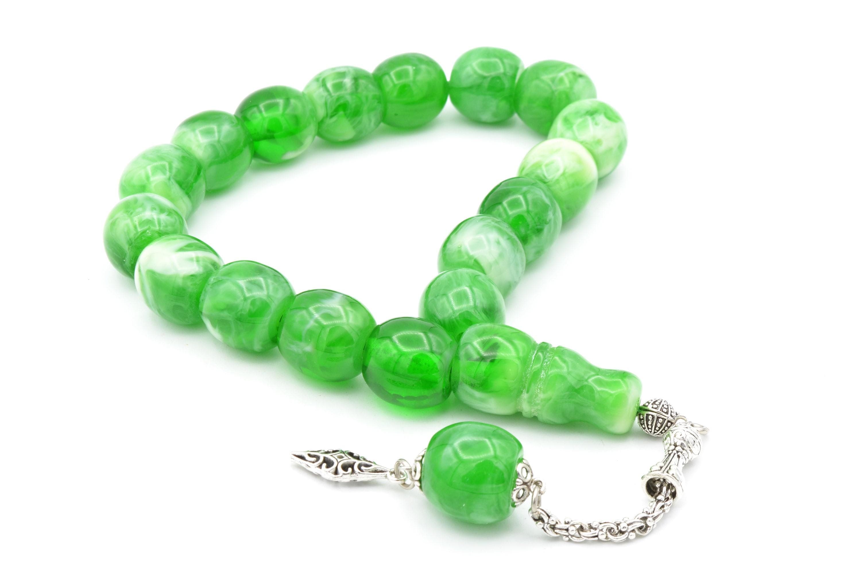 Amber Appearance 17 Beads Mascot Tasbih, Misbaha, Rosary, Tasbeeh, Prayer Beads, Tesbih, Sibha, Maskot Tesbih, Efe Tesbihi, Faturan, Tasbih