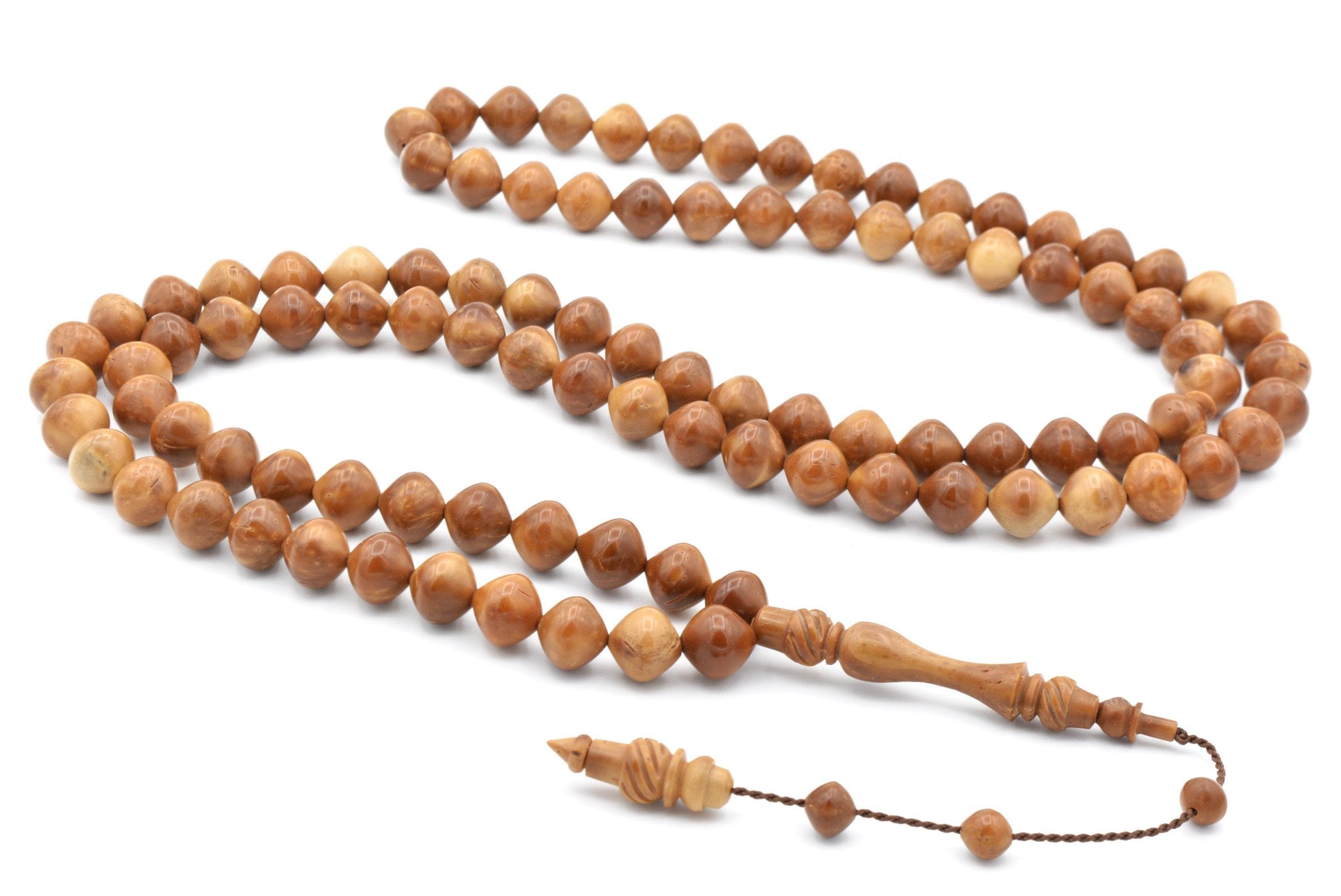 Mevlevi Model Natural Kuka Tree 99 Beads Tasbih, Islamic Prayer Beads, Misbaha, Rosary, Tasbeeh, Muslim, Tasbih, Muslim Gift, Kuka Tesbih - image 3
