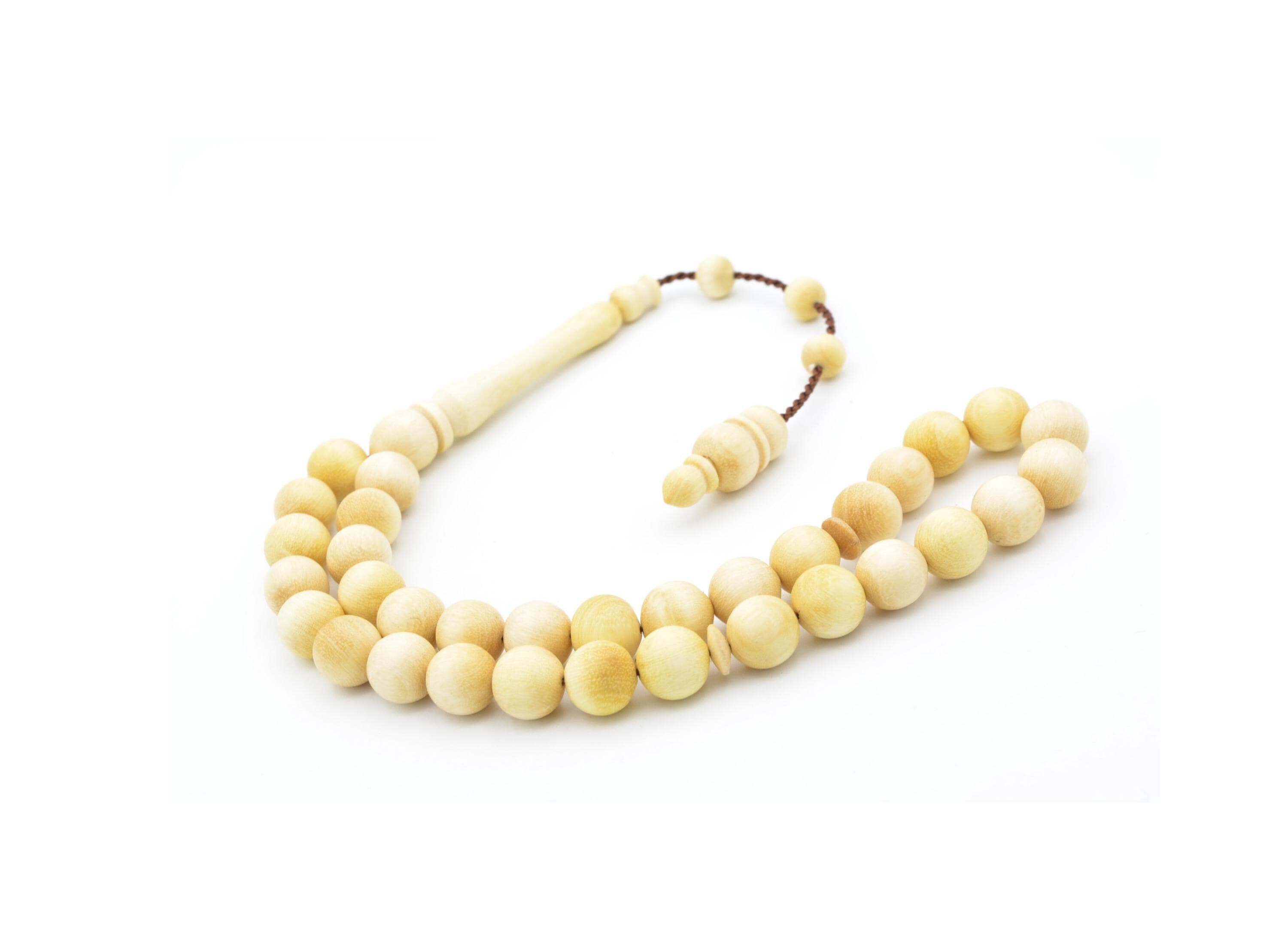Rustem Master's Orange Tree 33 Beads Tasbih, Acacia Tree 33 Beads Tasbih, Misbaha, Orange Tree Rosary, Tasbeeh, Acacia Tree Rosary, Tesbih