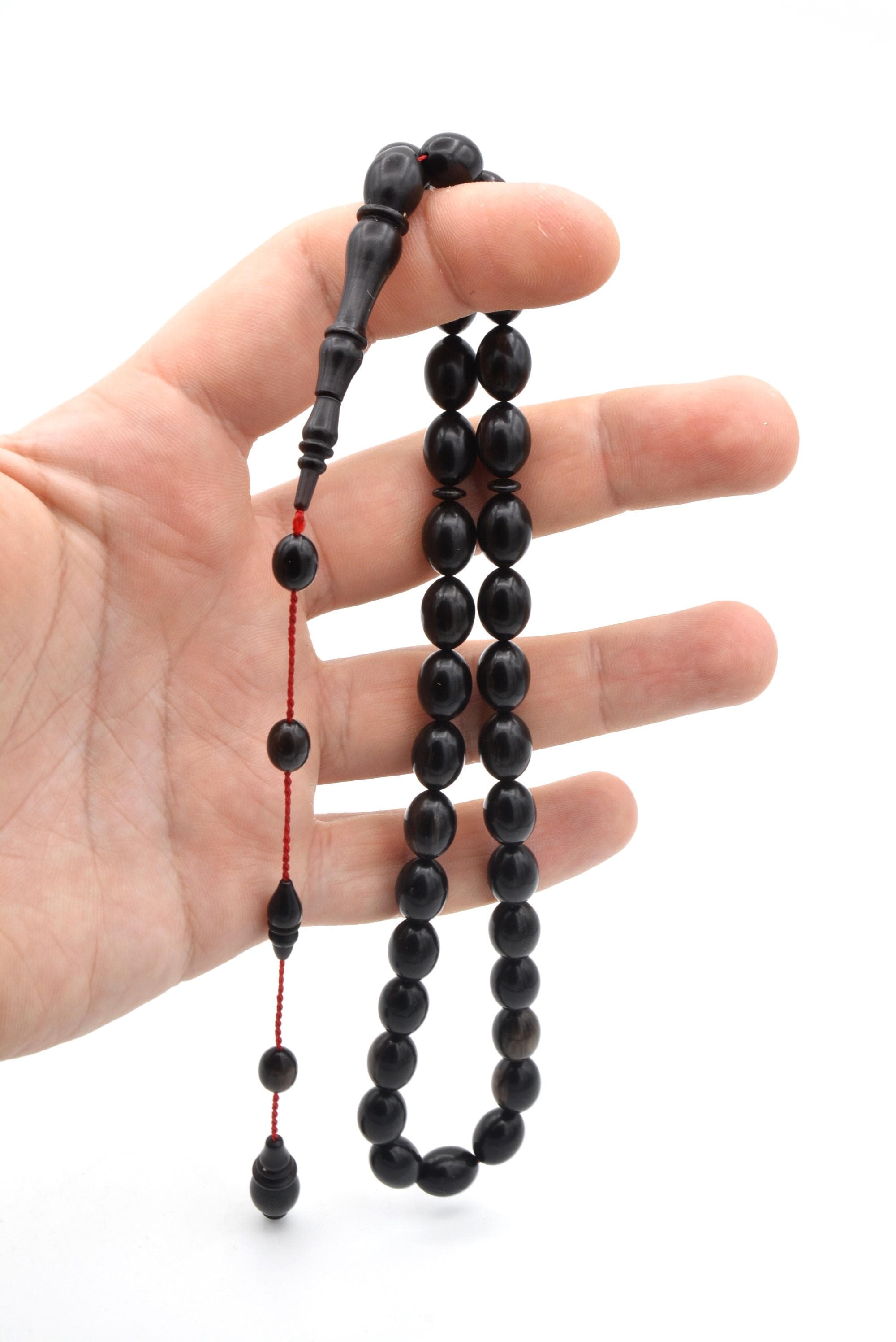 Catalin Rosary 33 Beads, Islamic, Misbaha, Tasbih, Tasbeeh, Muslim, Tasbih, Sibha, Faturan Tasbih,Muslim Gift, Prayer Beads,Bakelite Amber - image 5