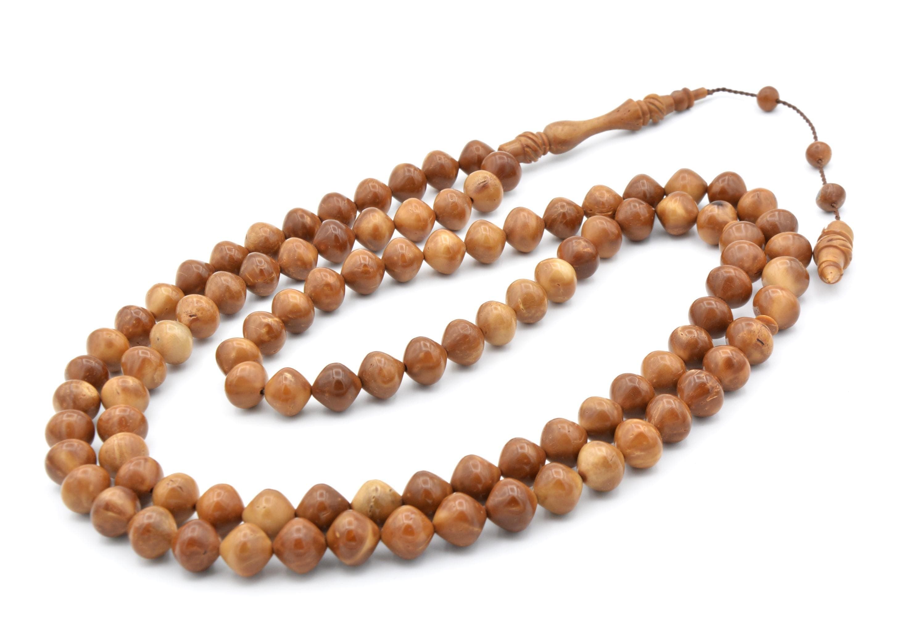 Mevlevi Model Natural Kuka Tree 99 Beads Tasbih, Islamic Prayer Beads, Misbaha, Rosary, Tasbeeh, Muslim, Tasbih, Muslim Gift, Kuka Tesbih - image 5