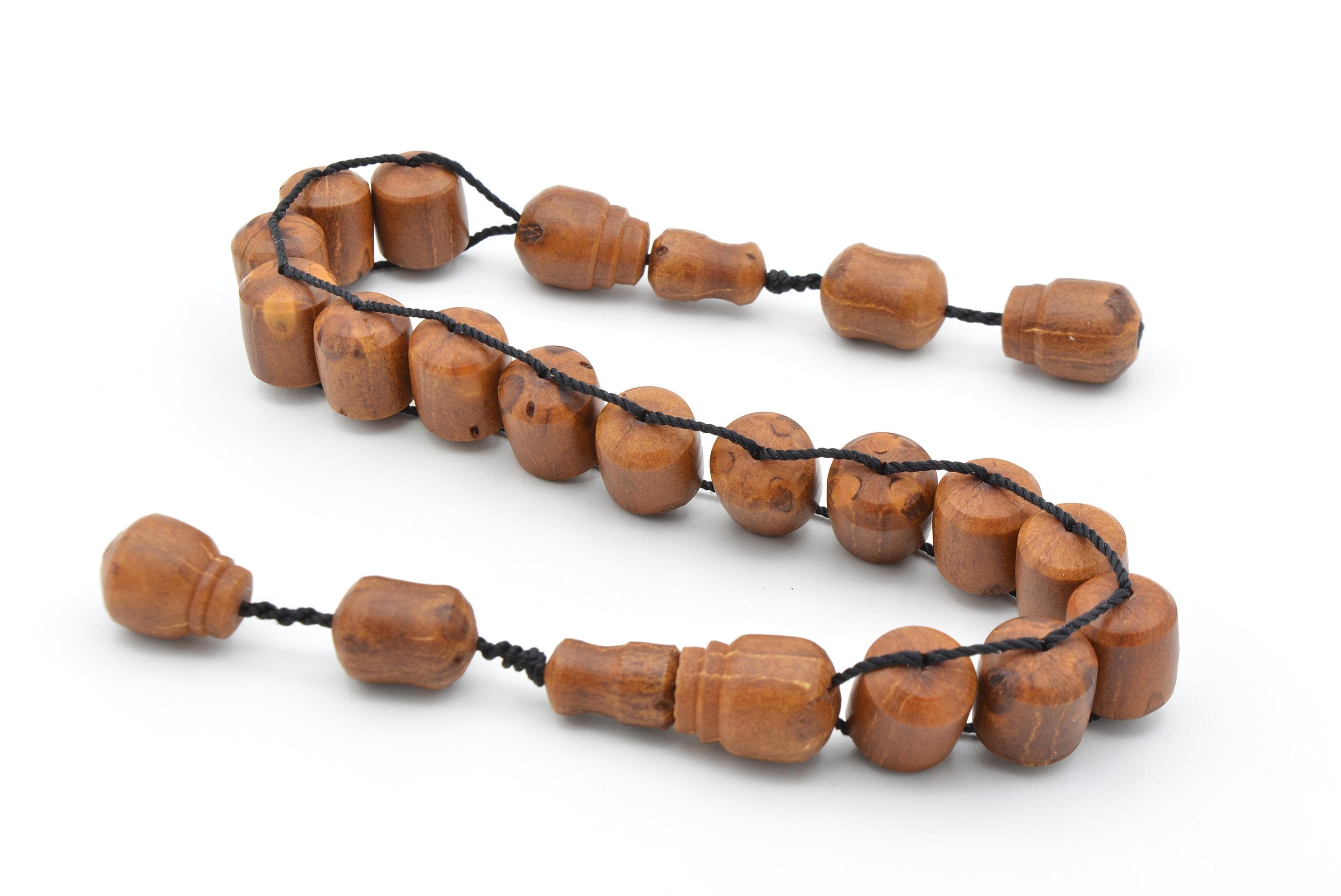 Handmade Juniper Seed 15 Beads Rosary, Juniper Seed Prayer Beads - image 4