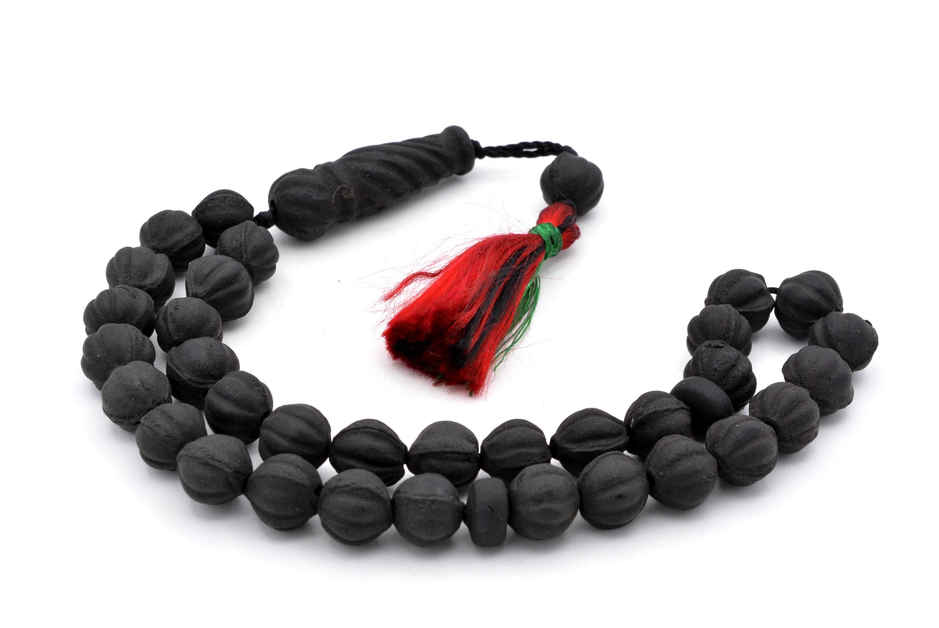 Scented Miski Amber 33 Prayer Beads, Scented Musk Amber 33 Beads Tasbih, Miski Amber Misbaha, Miski Amber Prayer Beads, Miski Amber Tasbeeh - image 4