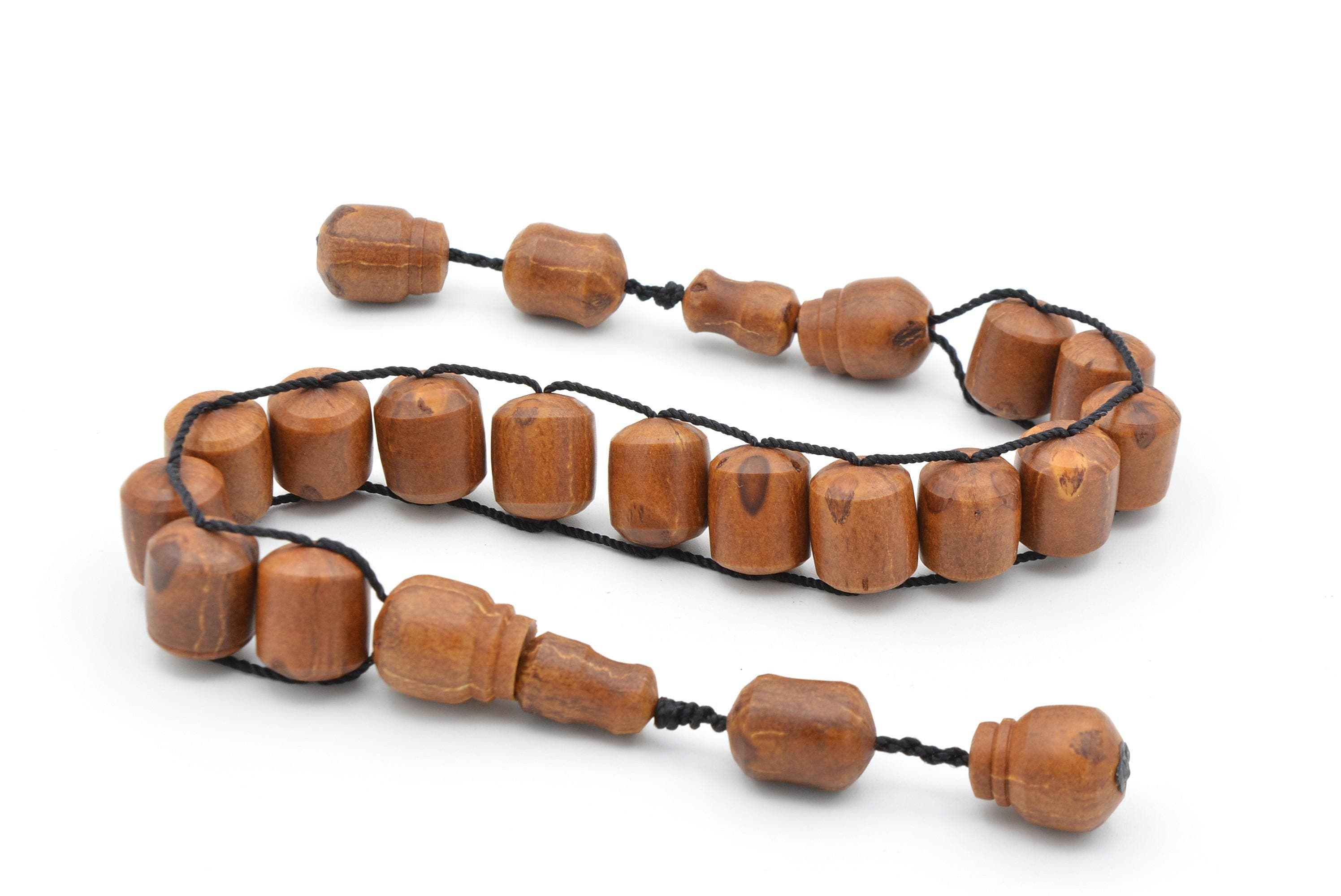 Handmade Juniper Seed 15 Beads Rosary, Juniper Seed Prayer Beads - image 3