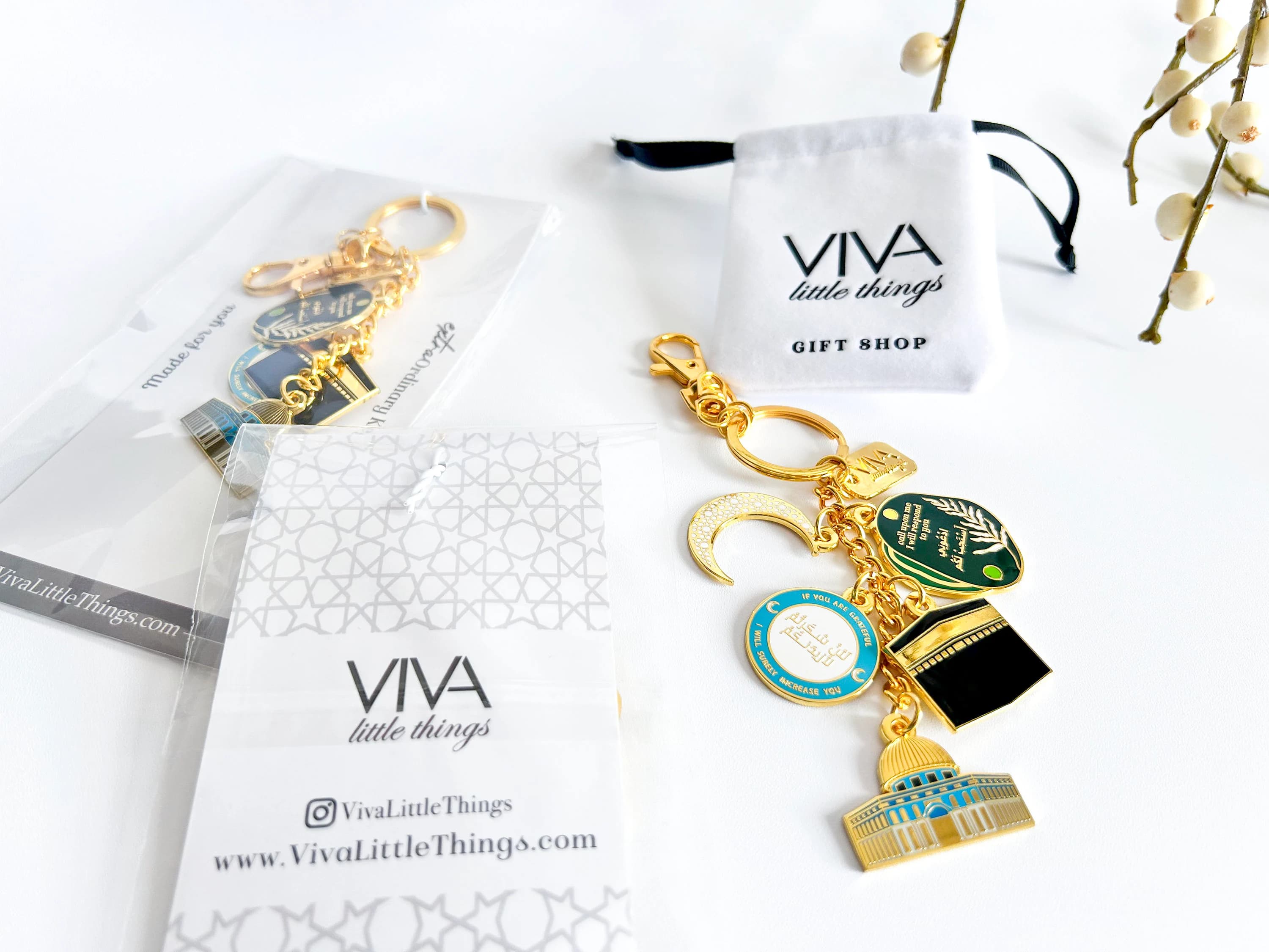 Muslim Keychain Islamic Keychain Muslim Gift Islamic Gift Ramadan Gift Eid Gift Kaaba Islamic Accessories    Islamic Art Muslim Accessories - image 5