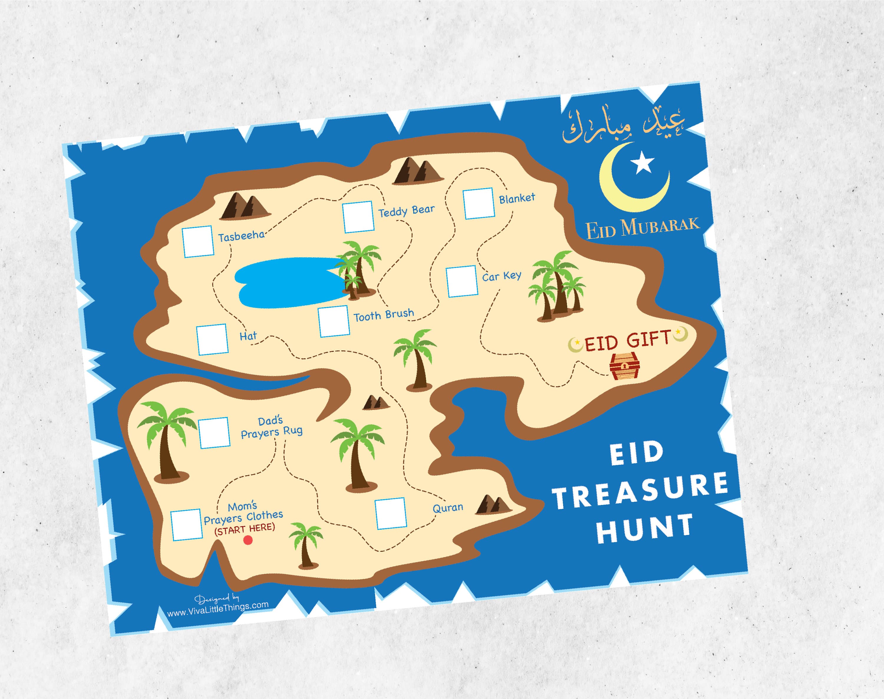 Eid Scavenger Hunt Activity Printable Activity Islamic Activity Printable Ramadan Islam Activity Printable Eid Kids