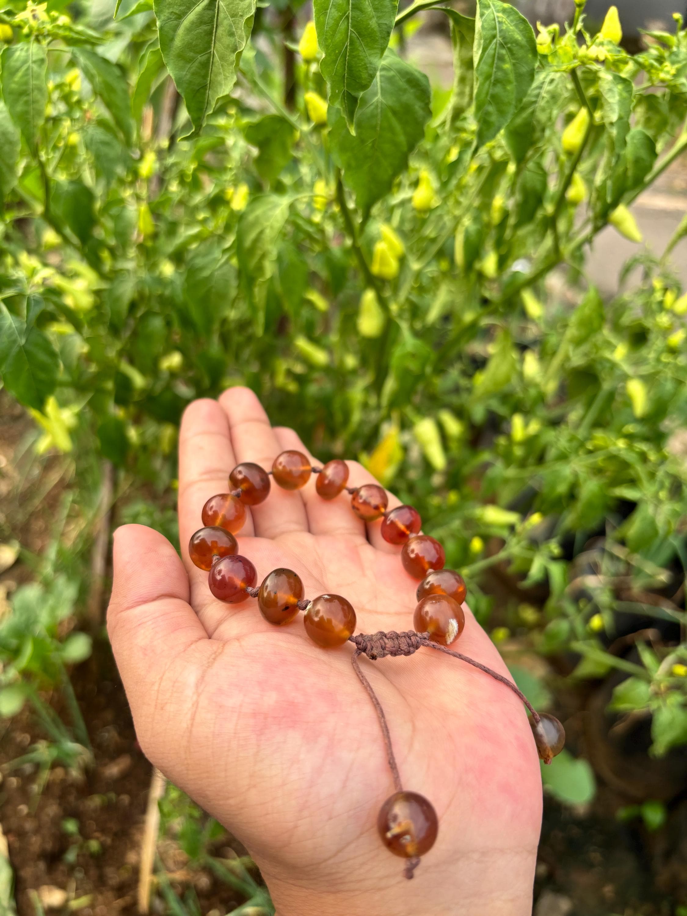 Natural Sumatra Amber Bracelet | Handmade Premium Amber Jewelry | Unique Gift for Men & Women - image 3
