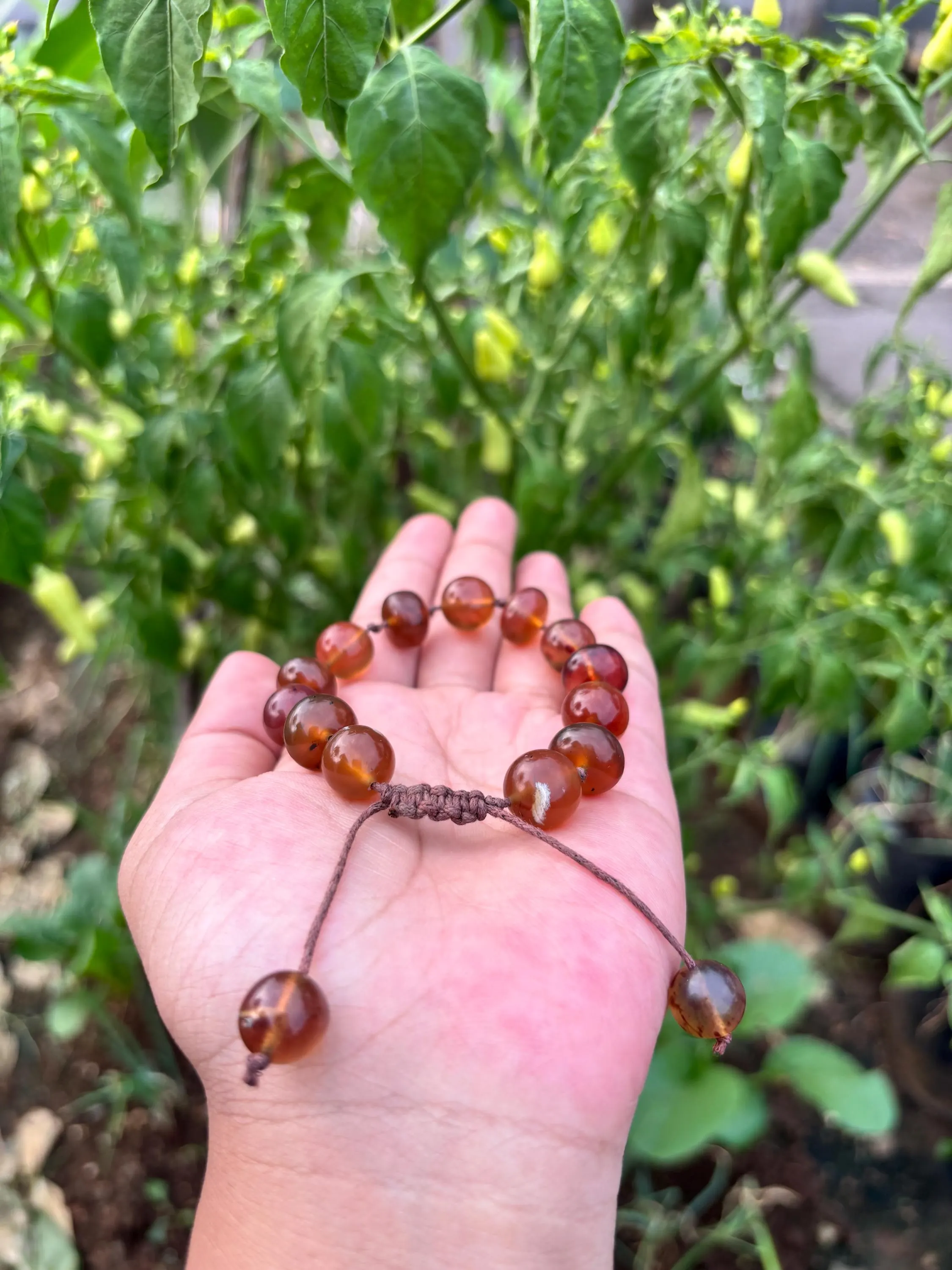 Natural Sumatra Amber Bracelet | Handmade Premium Amber Jewelry | Unique Gift for Men & Women - image 5