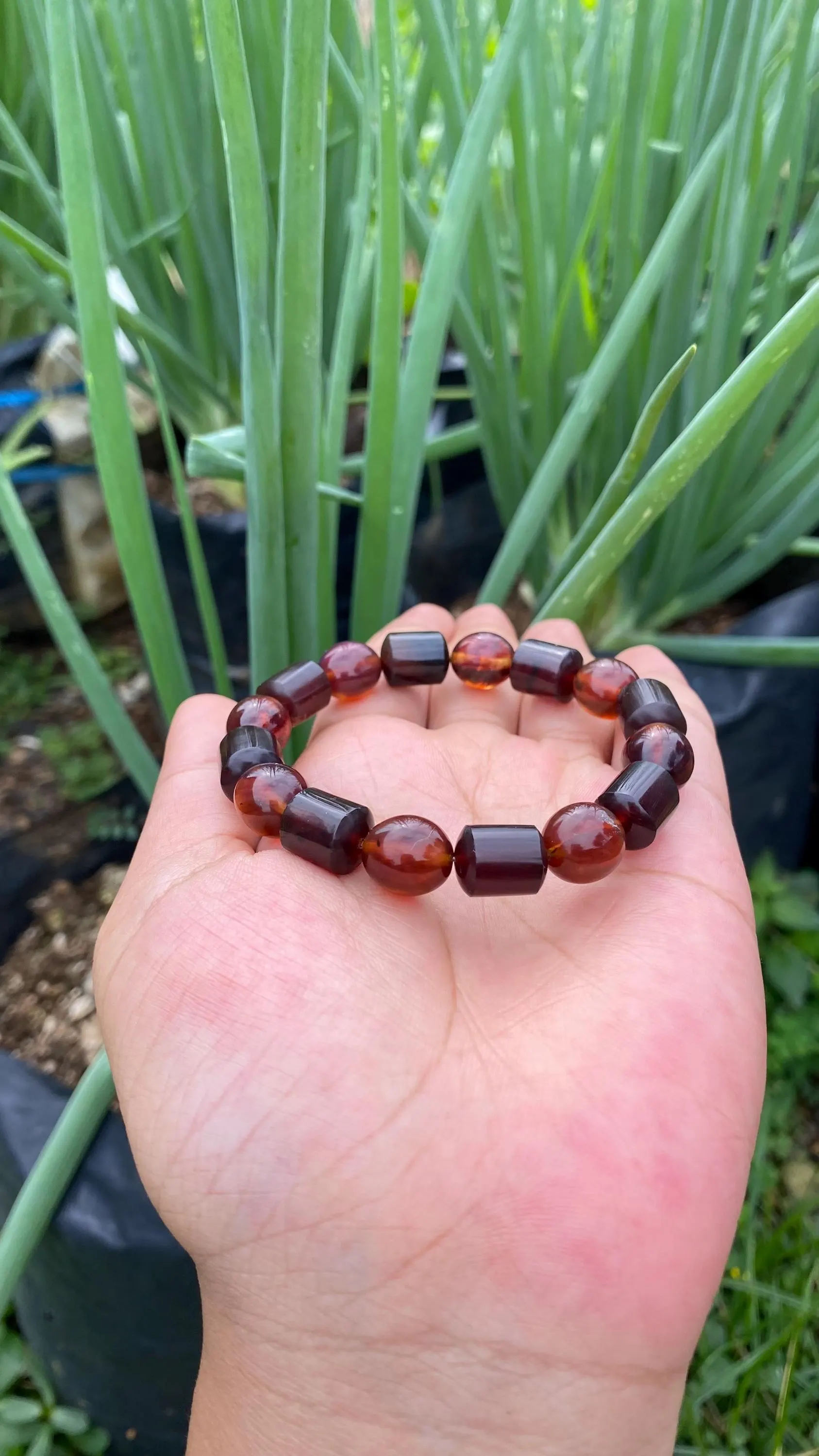 Sumatran Amber Bracelet – Natural Fossil Resin – Handcrafted Healing Gemstone Jewelry - image 3