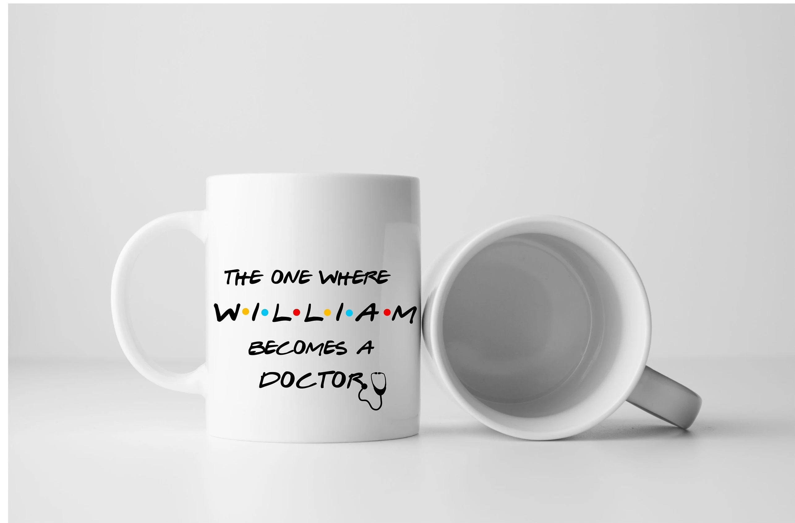 Friends Inspired Doctor Mug: Personalized New Doctor Gift - image 4