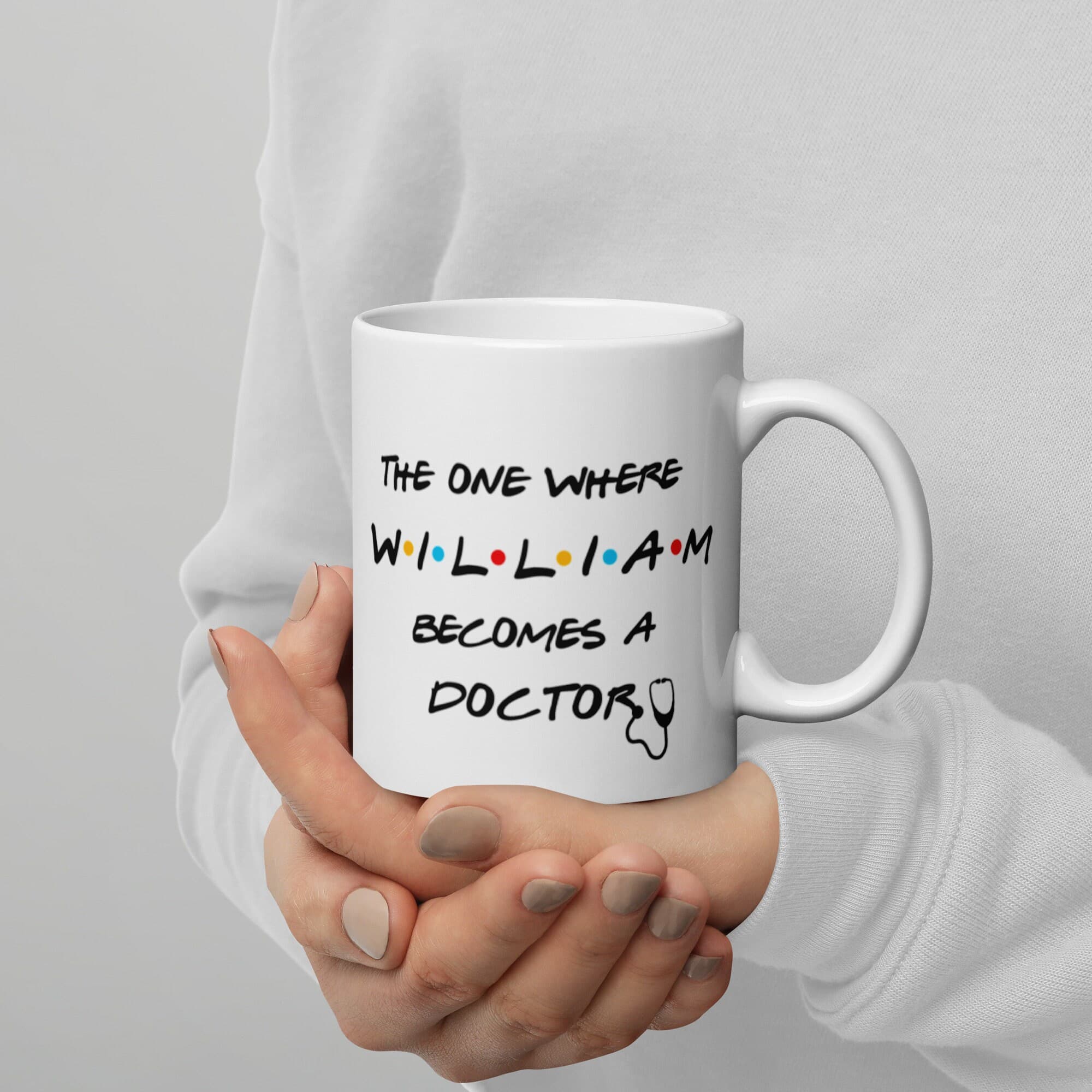 Friends Inspired Mug | Friends Mug | Gift for Doctor | Doctor gift mug | The one where mug | Friends Quote | Personalized Mug for Doctors