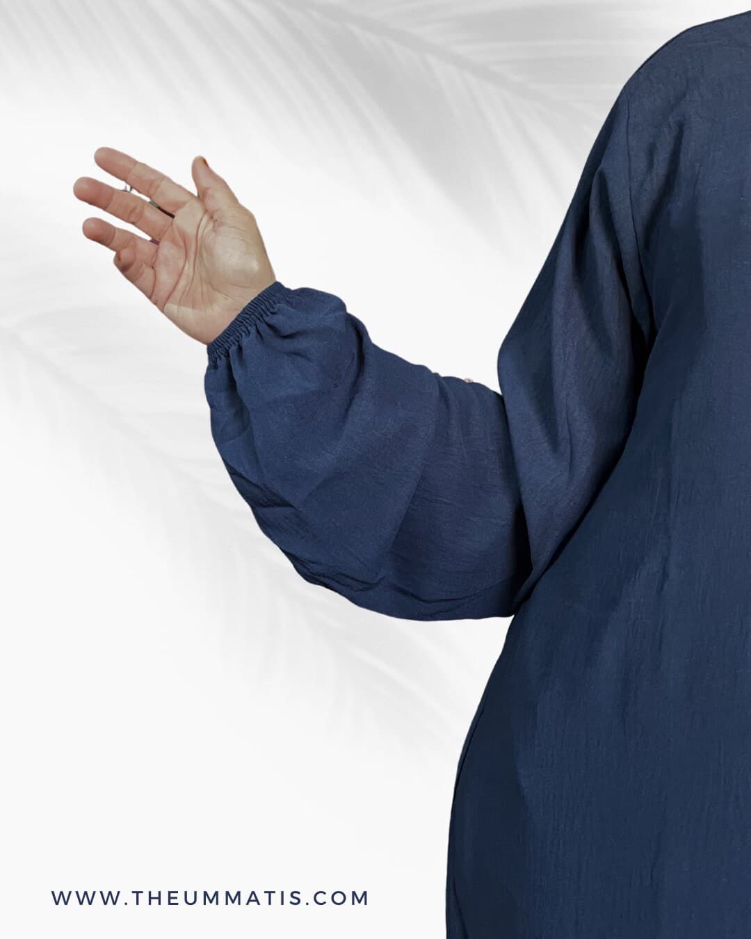 Abaya Haadia - (Navy) - image 3