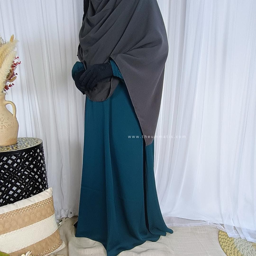 Abaya Amal- (Teal)