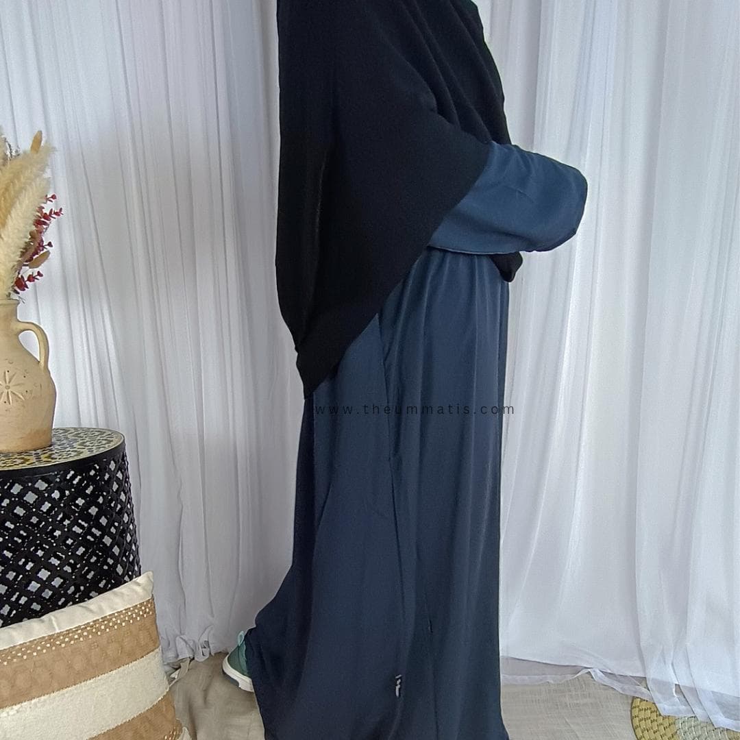 Abaya Aaliyah - (Charcoal) - image 4