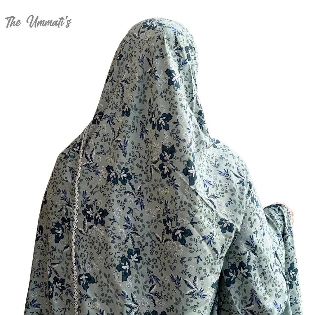 XL Premium Prayer Hijab / Boski Linen Namaz Chadar/ Prayer Shayla - image 4