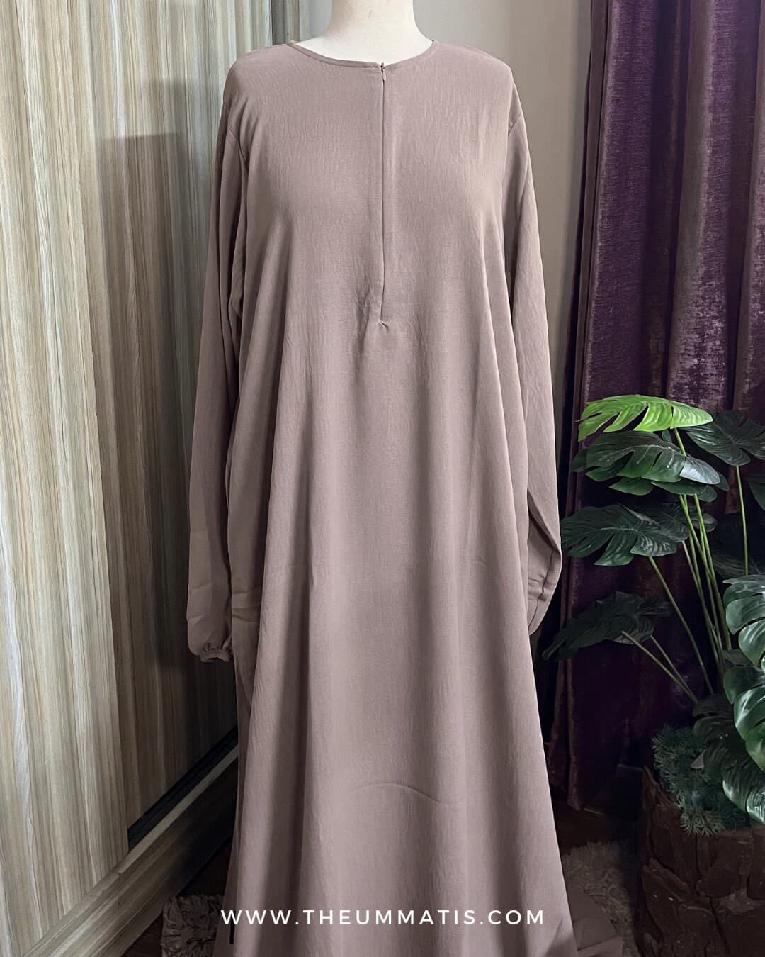 Abaya Haadia - (Mauve) - image 3