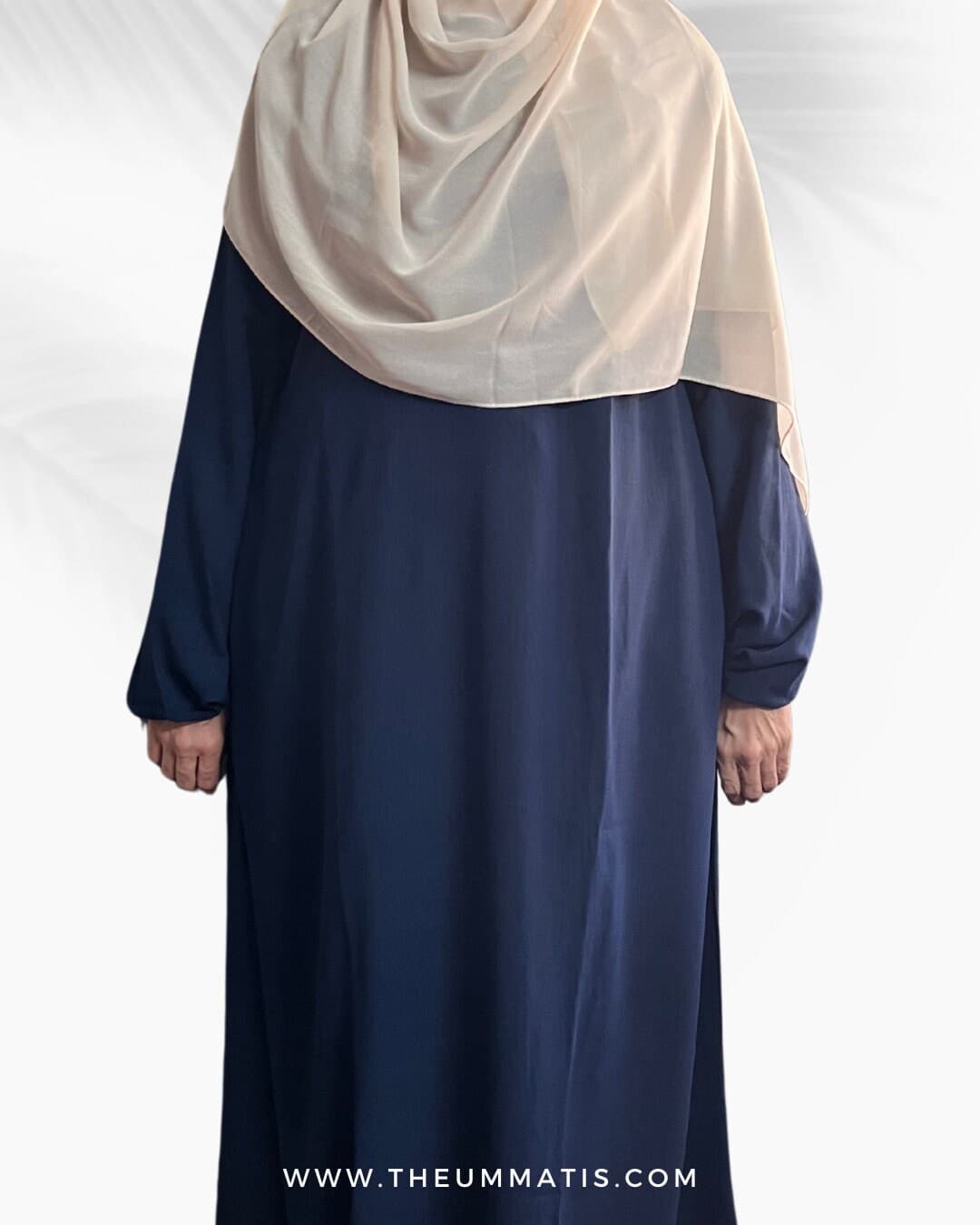 Abaya Haadia - (Navy)