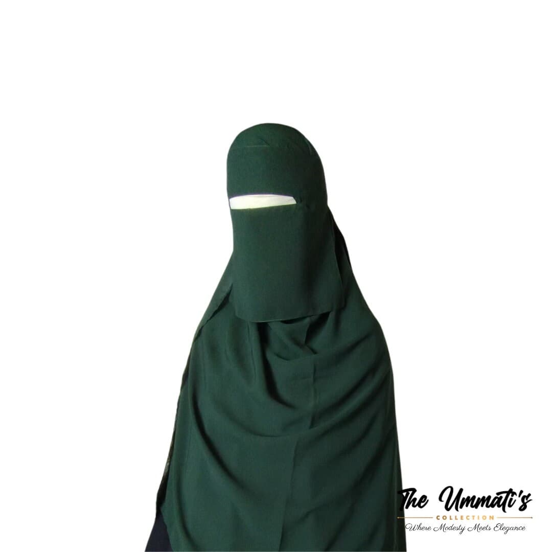 Short Single layer Niqab (super breathable) - image 5