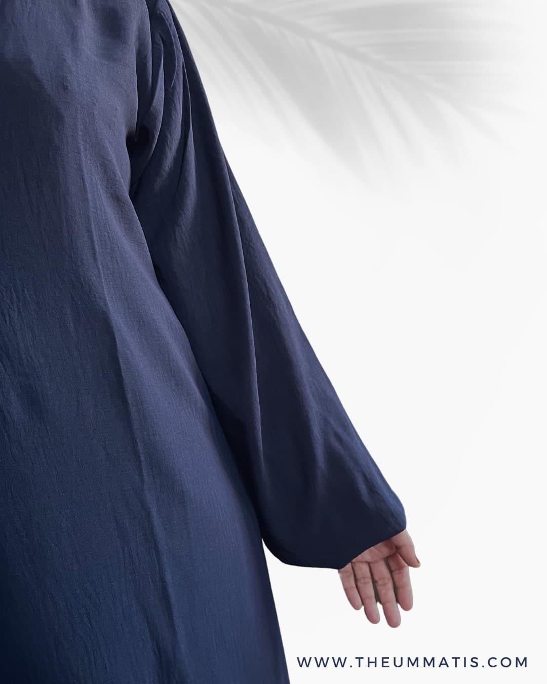 Abaya Haadia - (Navy) - image 4