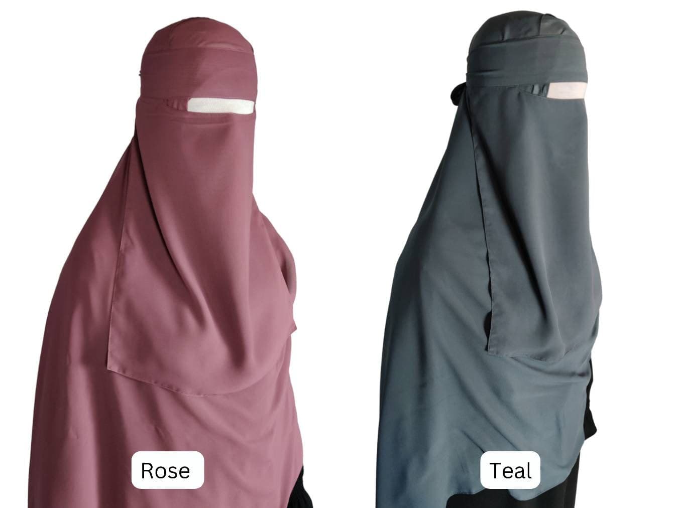 Single layer Niqab no pinch style (super breathable) - image 4