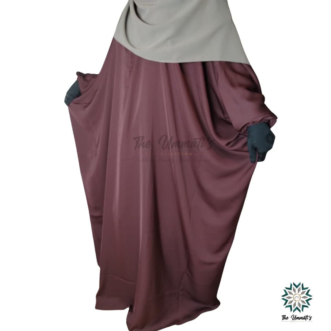 Premium Bisht Abaya (Burgundy) - image 4